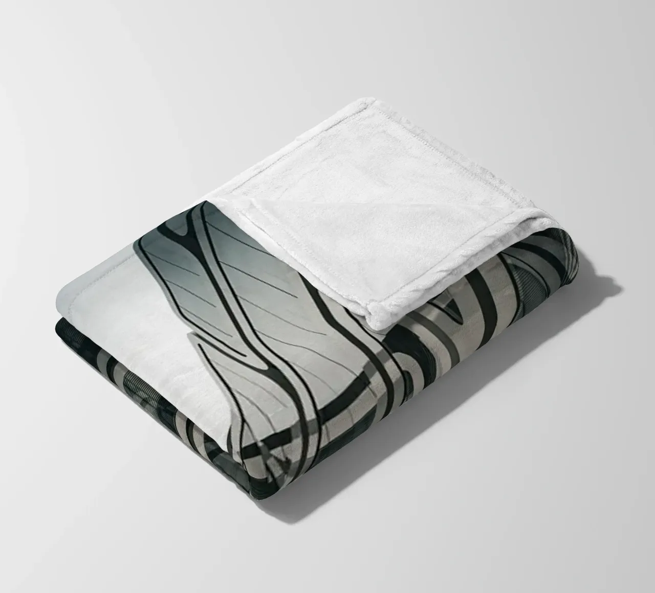 Wave coperta in pile da Flo Klein