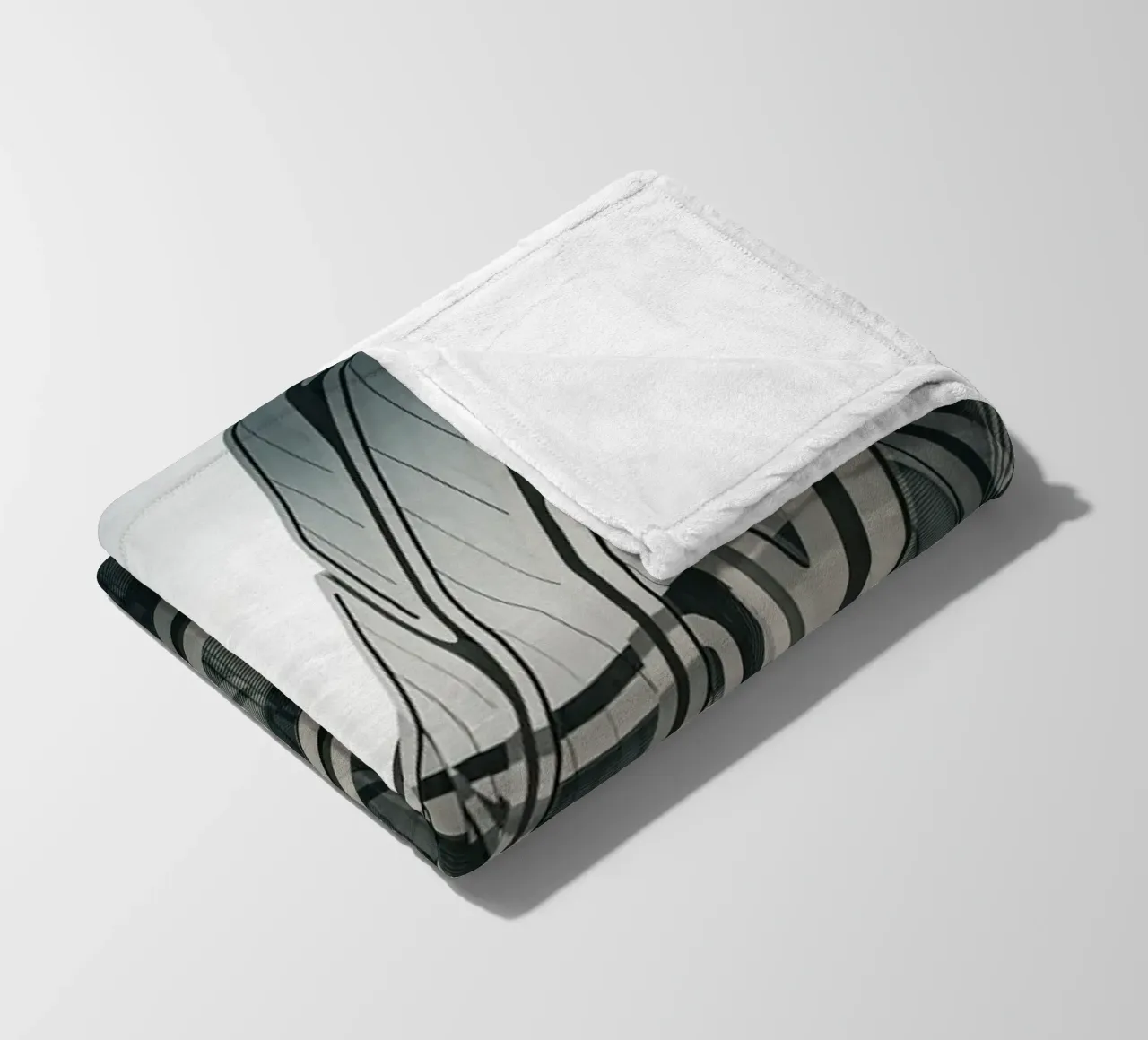 Wave coperta in pile da Flo Klein