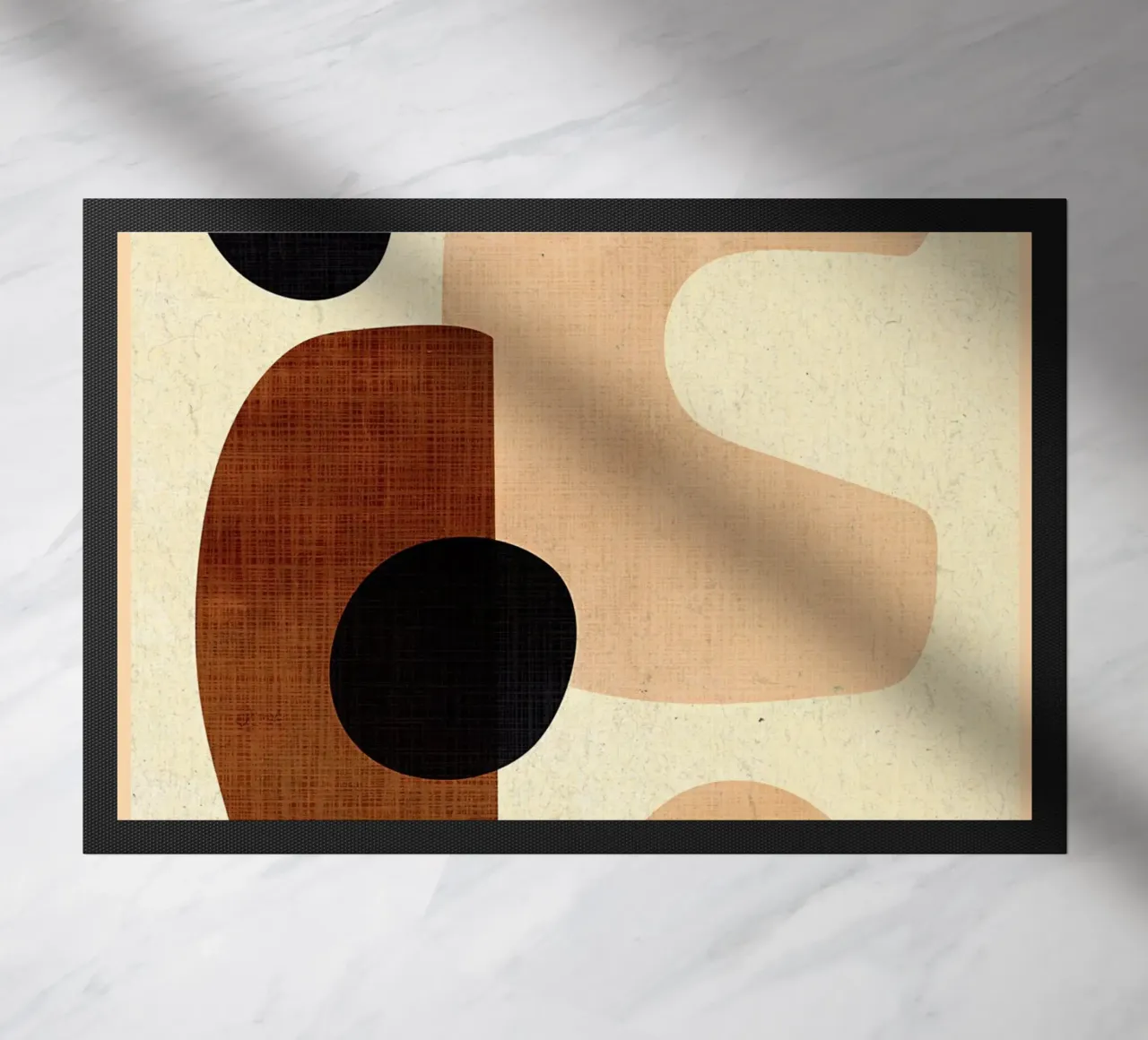 forme astratte semicerchi zerbino da CourtneyStudio