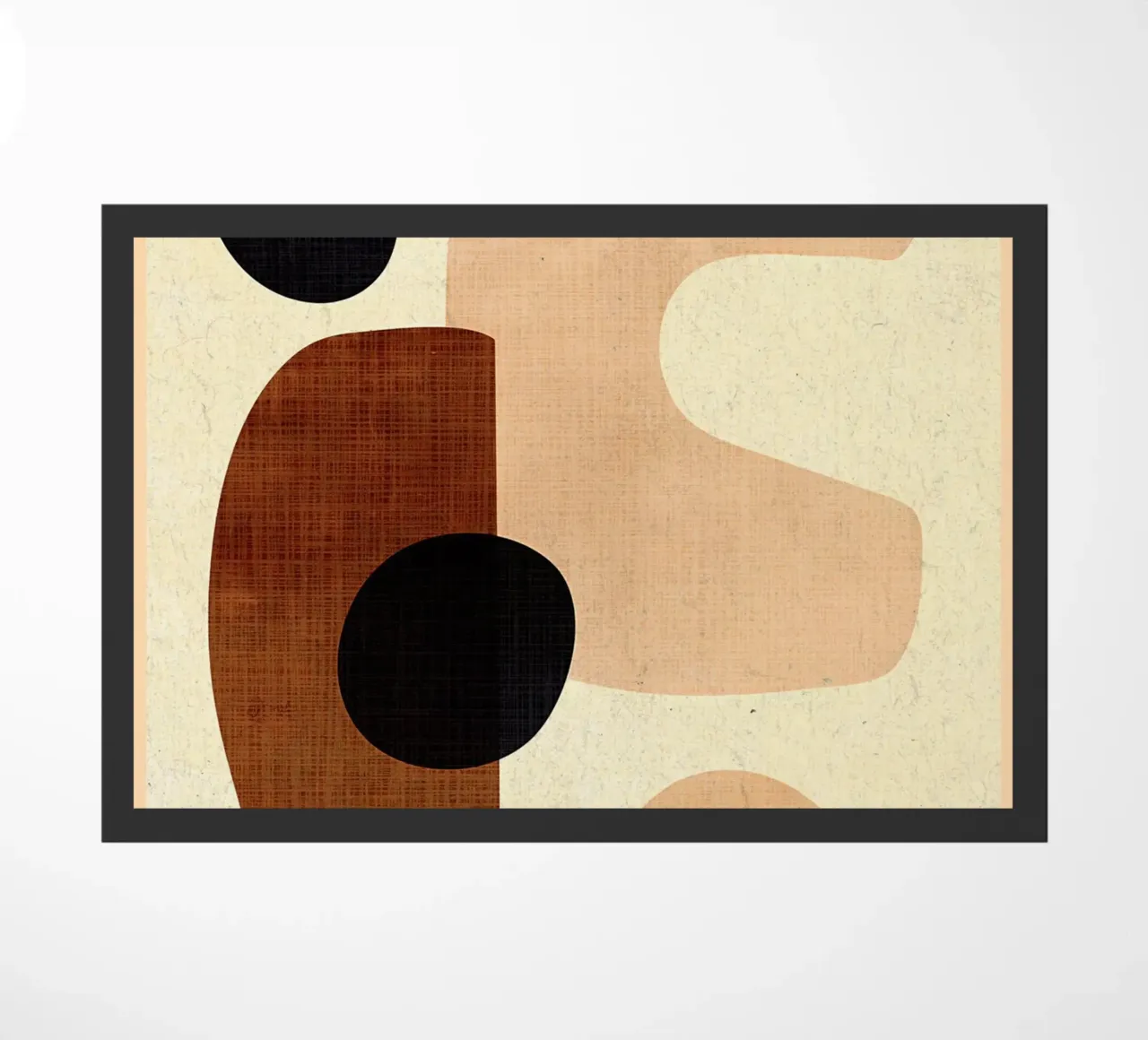 forme astratte semicerchi zerbino da CourtneyStudio