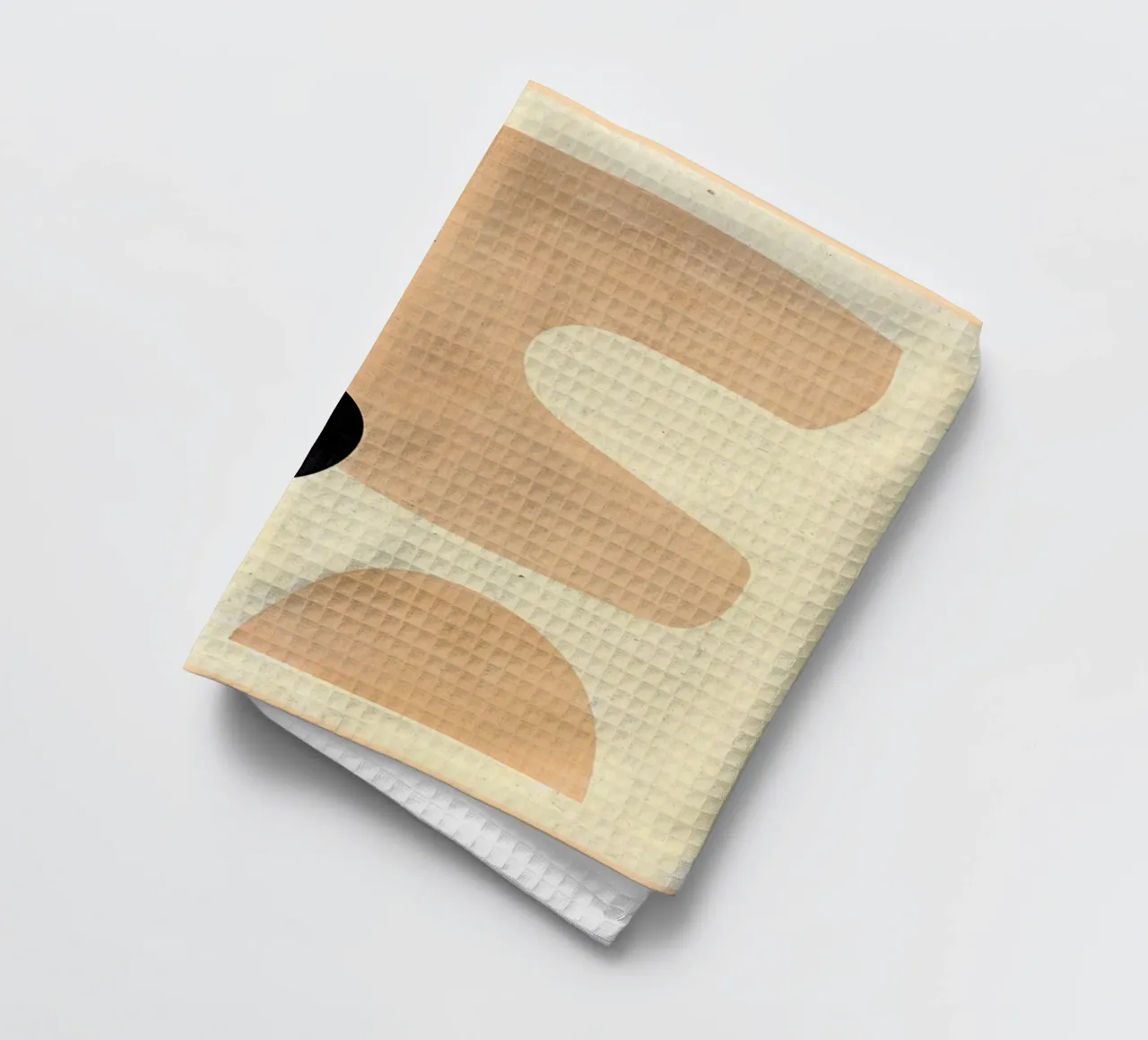 vormen abstracte vormen halve cirkels theedoek van CourtneyStudio