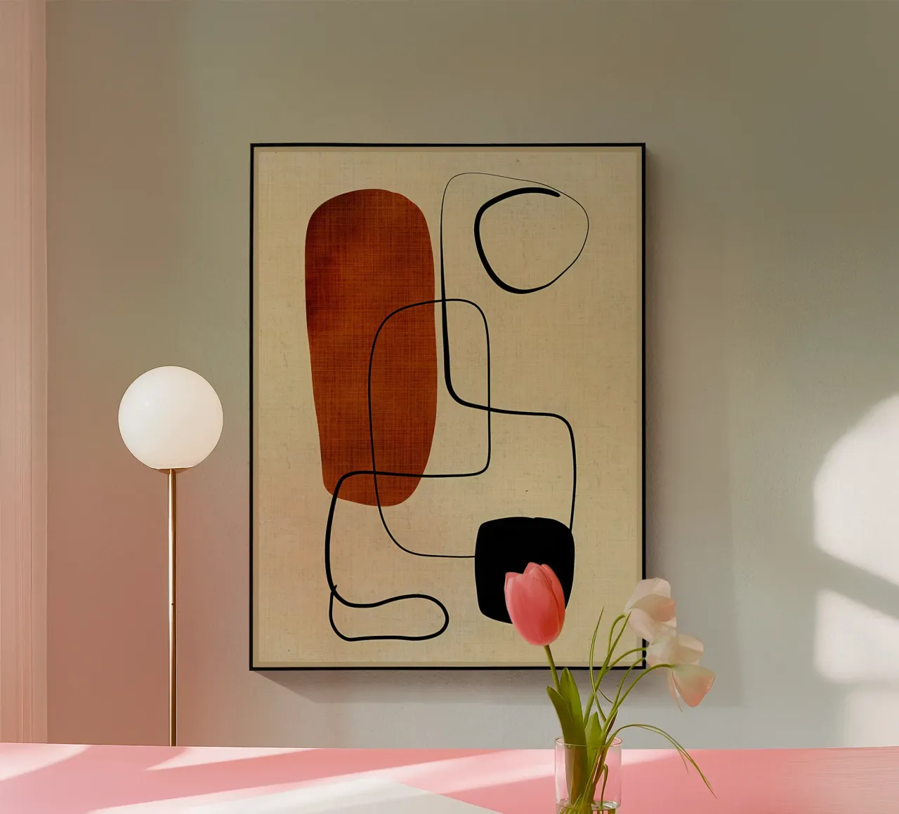 forme astratte linea forma rettangolare plexiglass da CourtneyStudio
