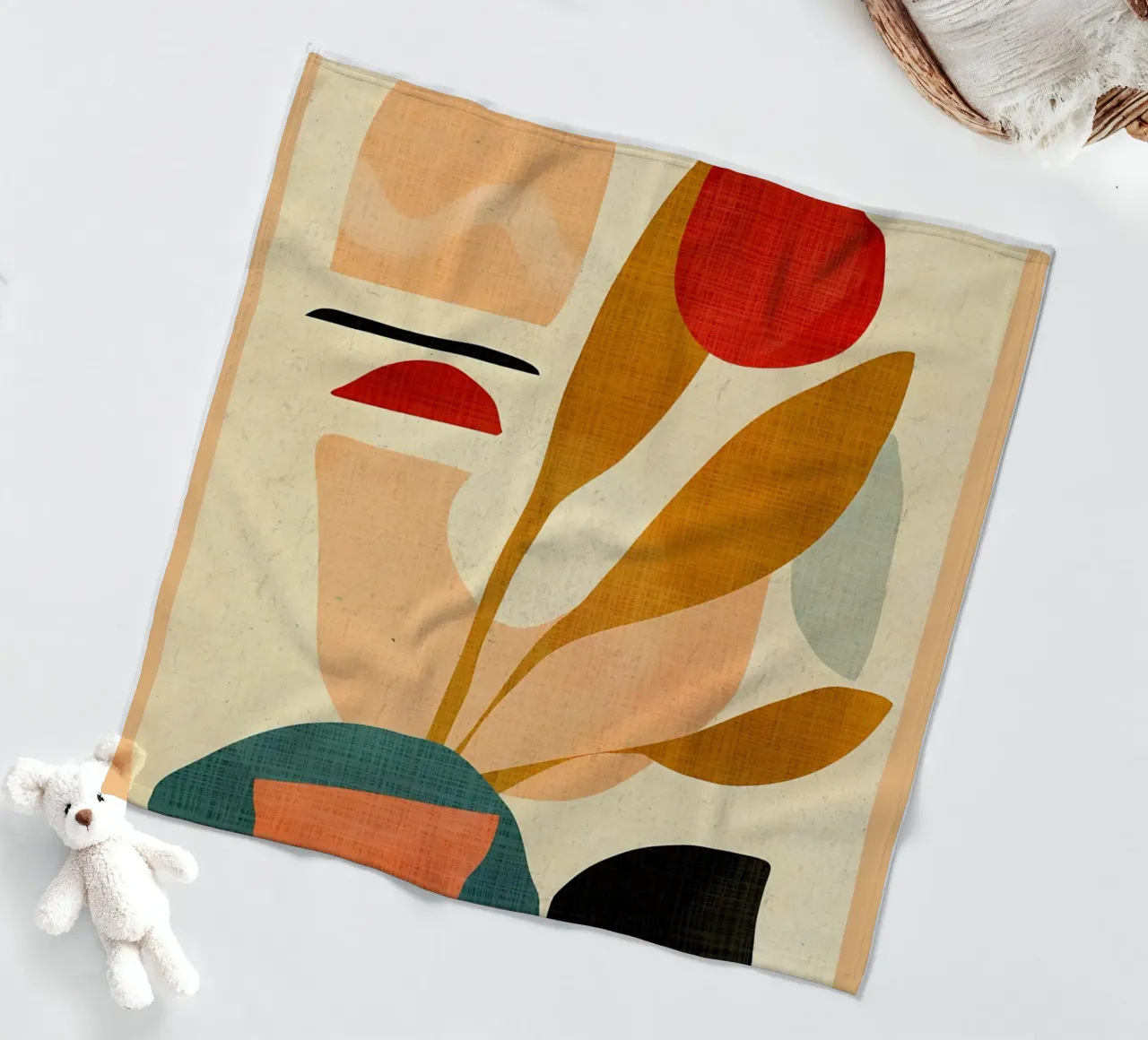forme geometriche astratte coperta in pile da CourtneyStudio