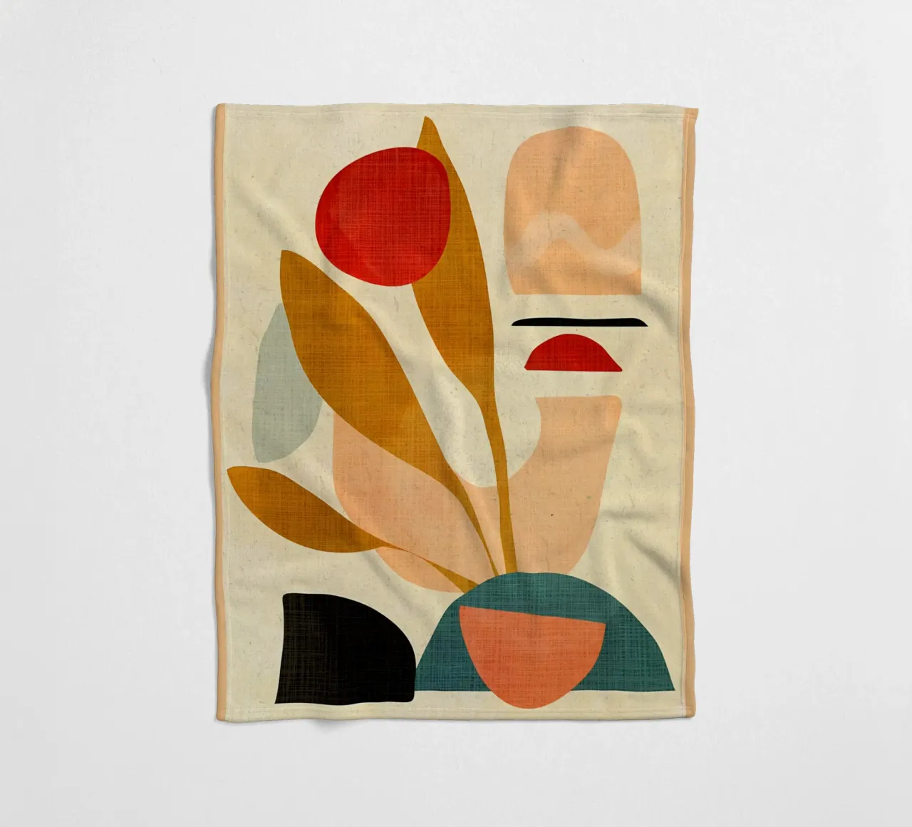 forme geometriche astratte coperta in pile da CourtneyStudio