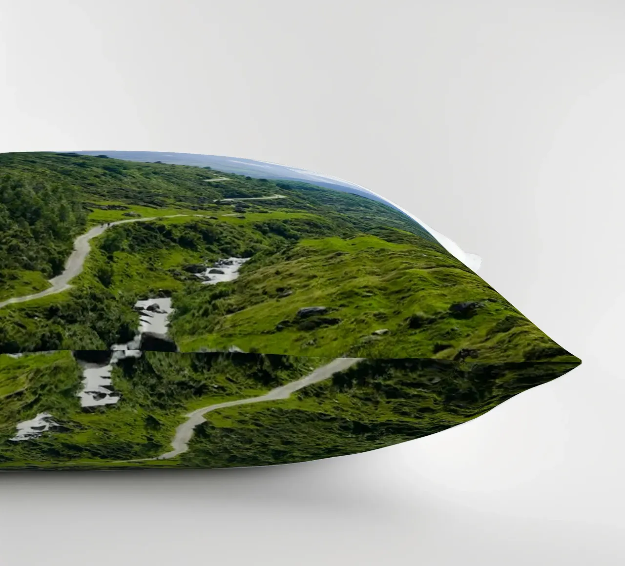 Das grüne Tal cuscino da Flo Klein