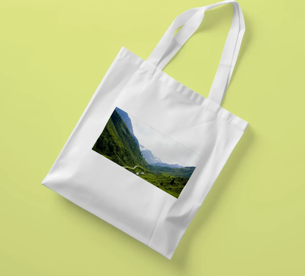 Das grüne Tal borsa in juta da Flo Klein