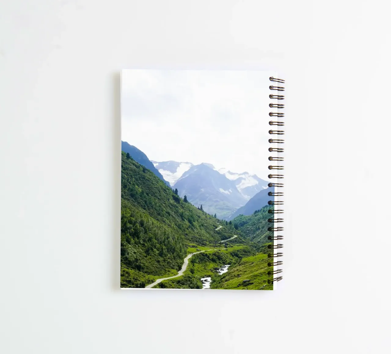 Das grüne Tal spiral notebook by Flo Klein