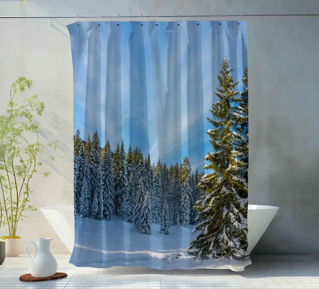 untouched snow serenity tenda da doccia da Histrol