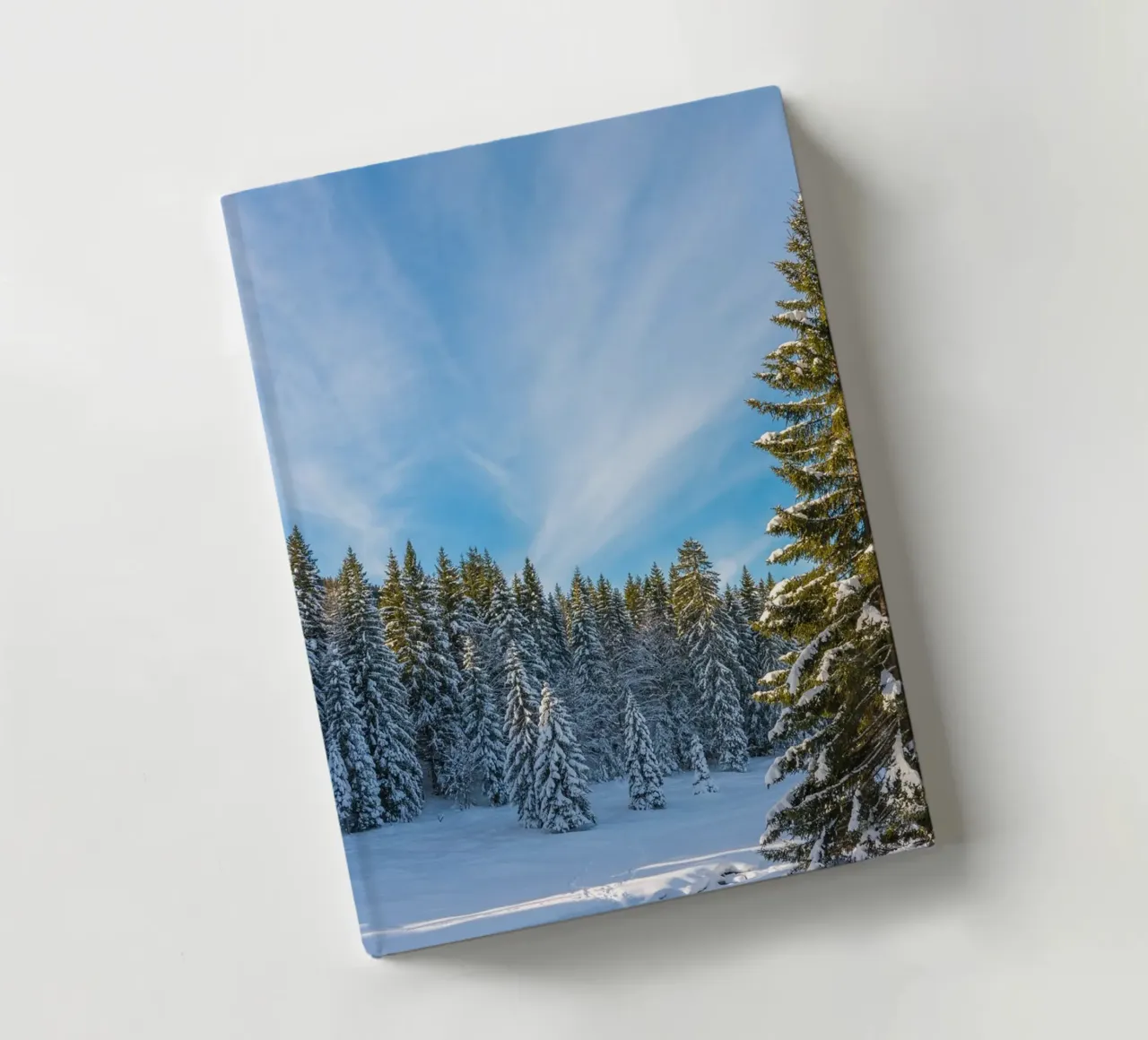 untouched snow serenity notebook by Histrol