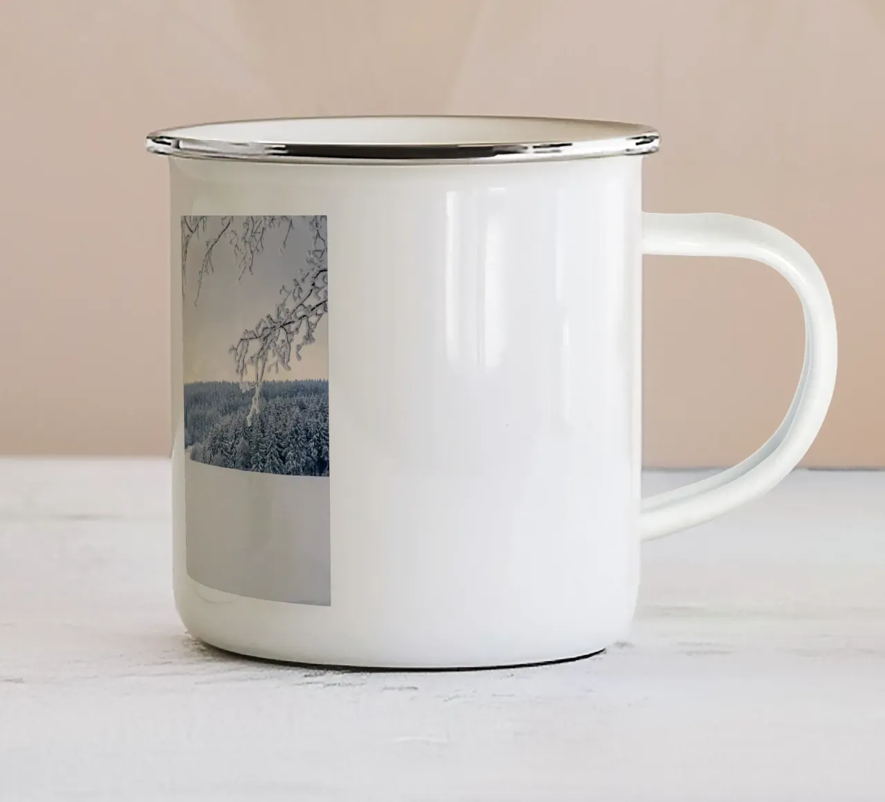 cold nature tazza in smalto da Histrol