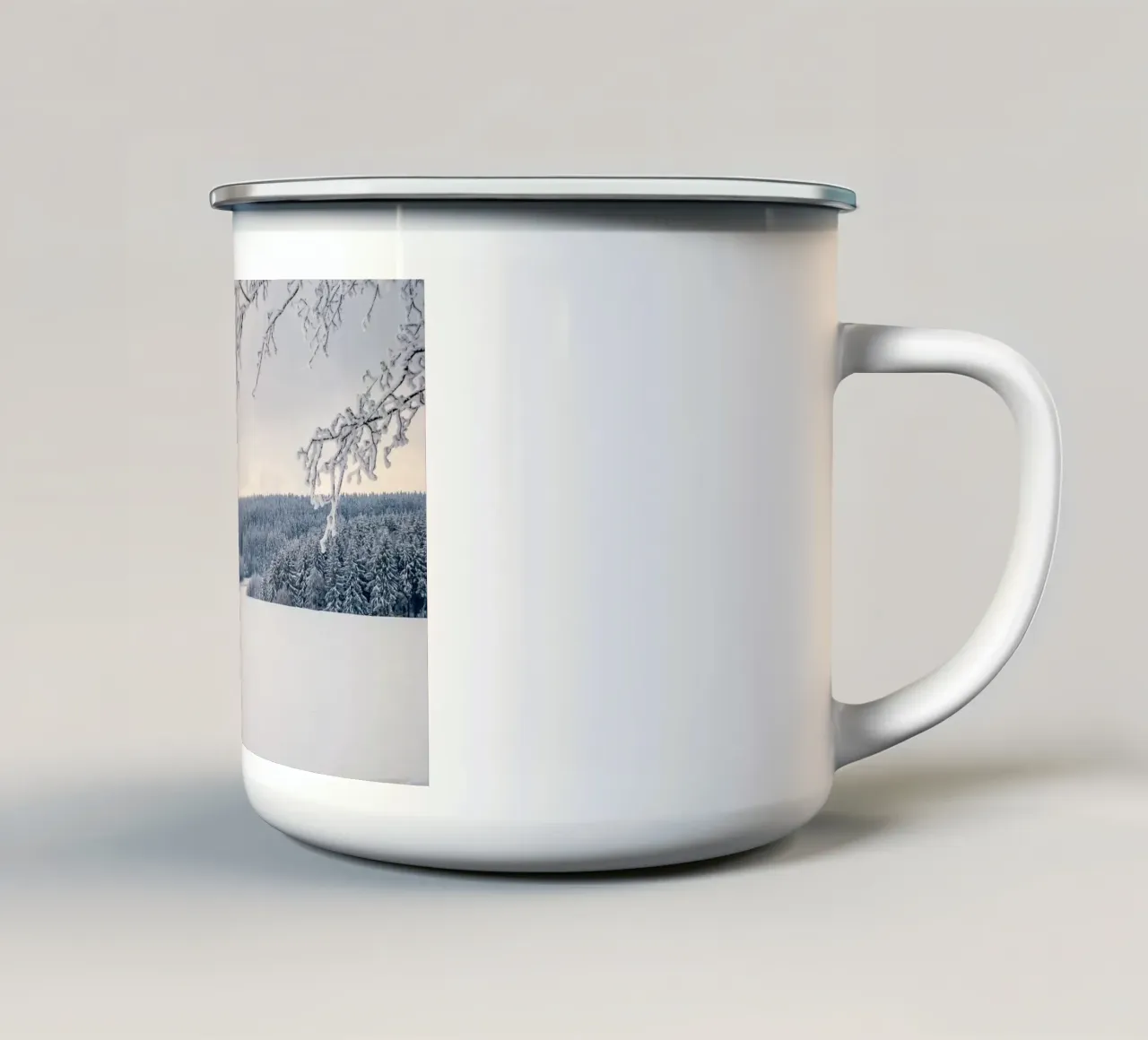 cold nature tazza in smalto da Histrol