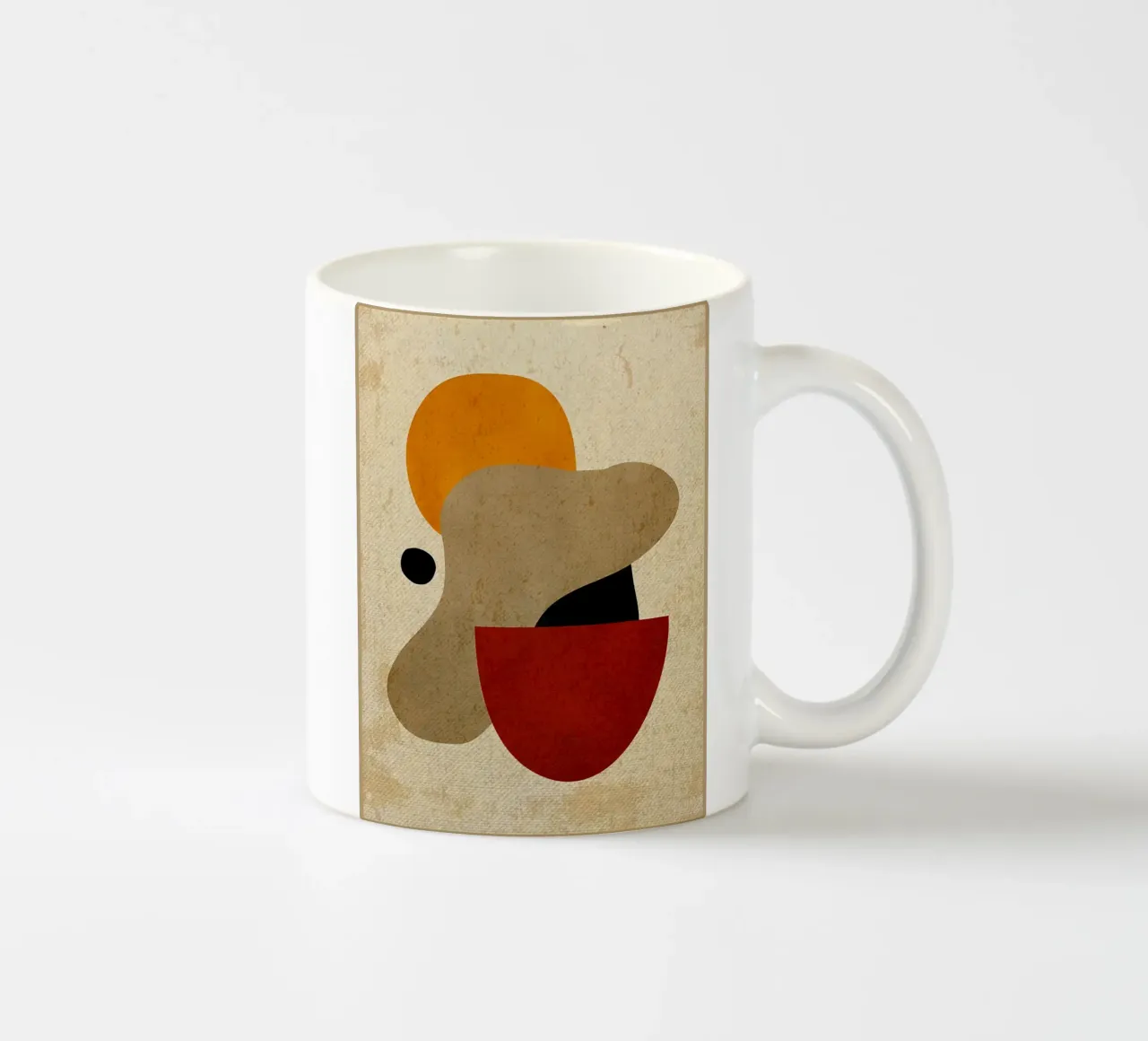 forme geometriche del cerchio tazza in ceramica da CourtneyStudio
