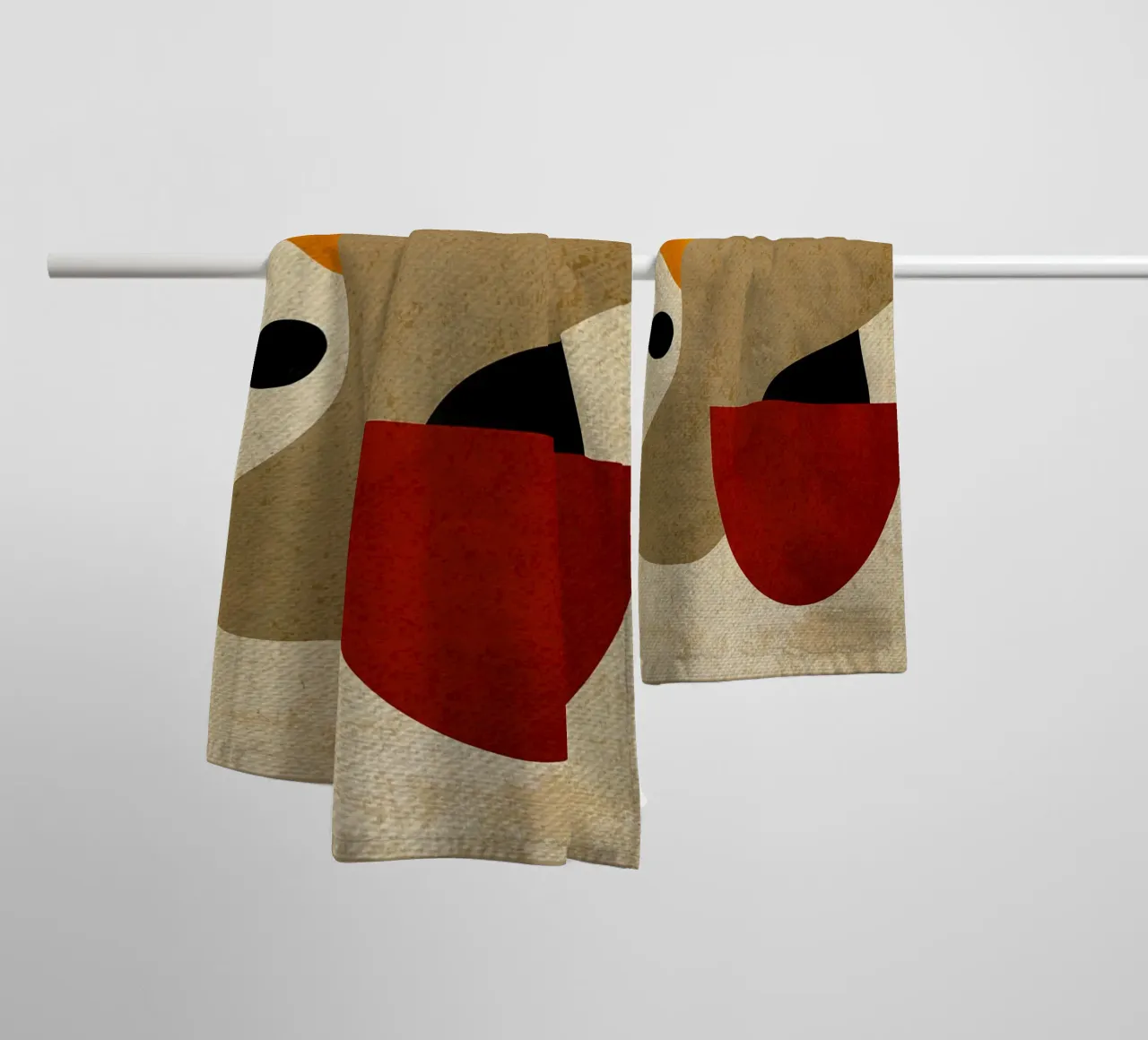 forme geometriche del cerchio asciugamano da bagno da CourtneyStudio