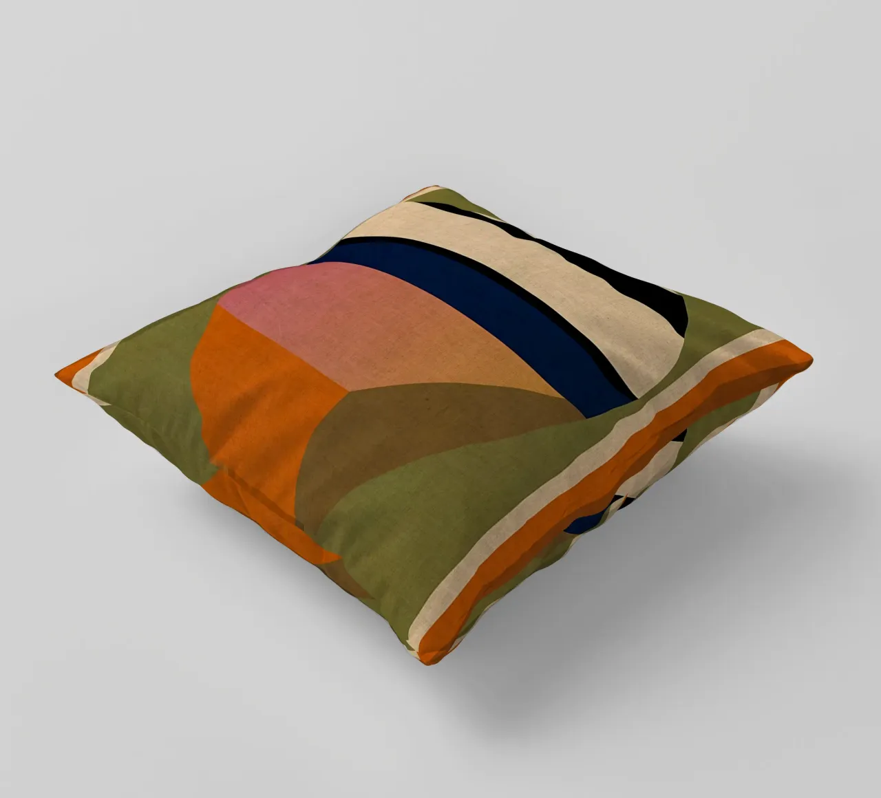vaso strisce geometriche cuscino da CourtneyStudio