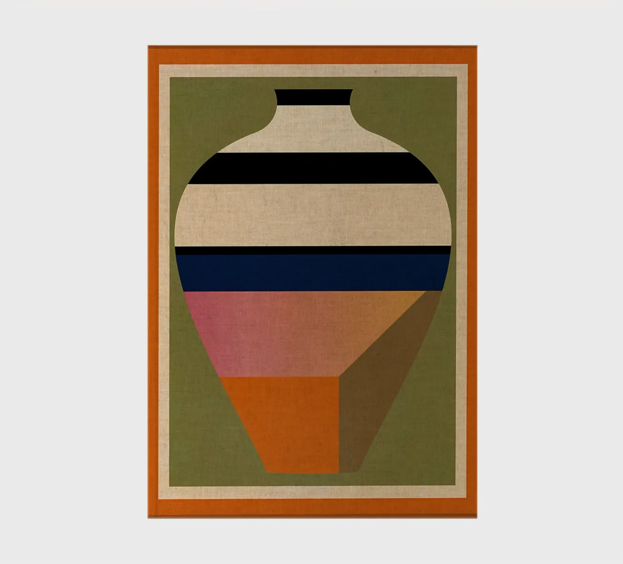 vaso strisce geometriche diario da CourtneyStudio