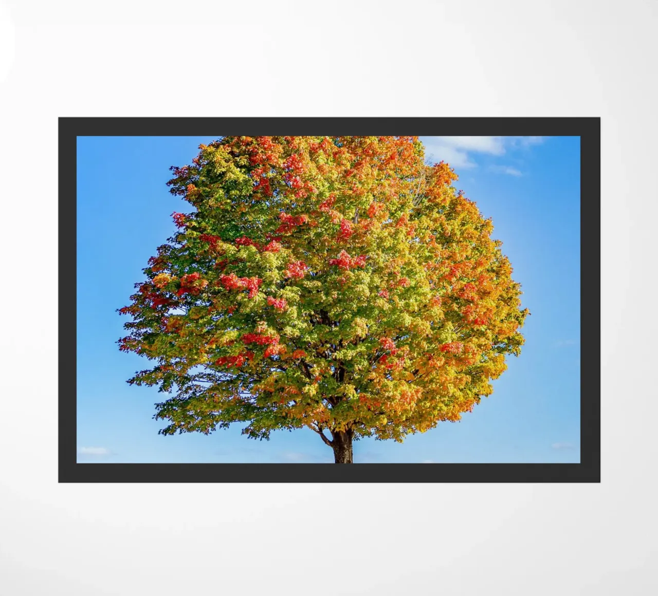 foliage leaves doormat by Histrol