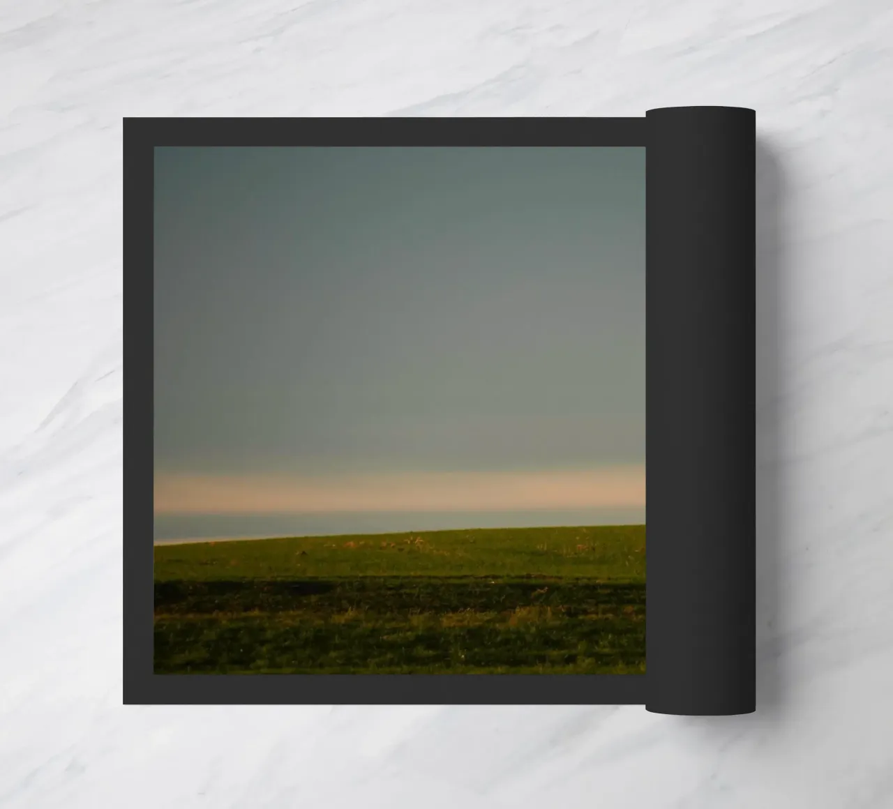 minimalist scene open space doormat by Histrol