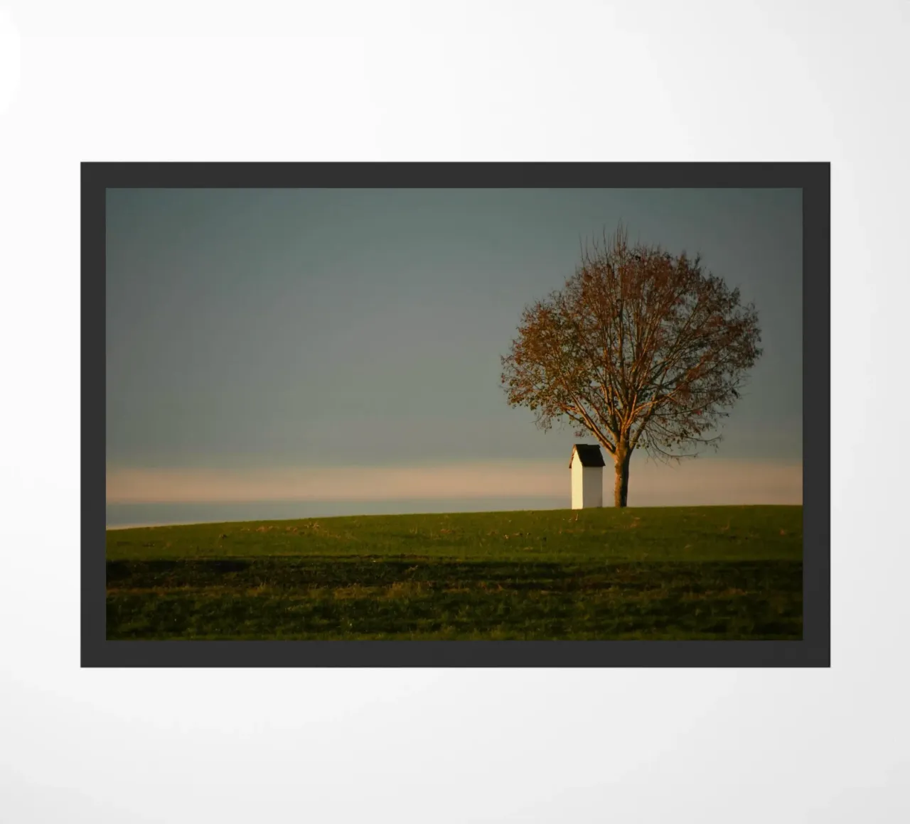 minimalist scene open space doormat by Histrol