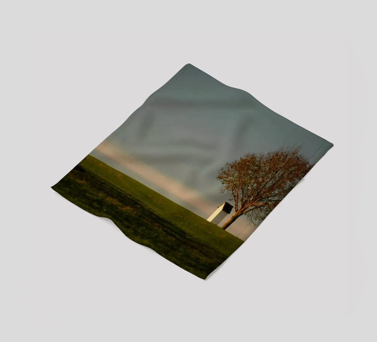 minimalist scene open space coperta in pile da Histrol