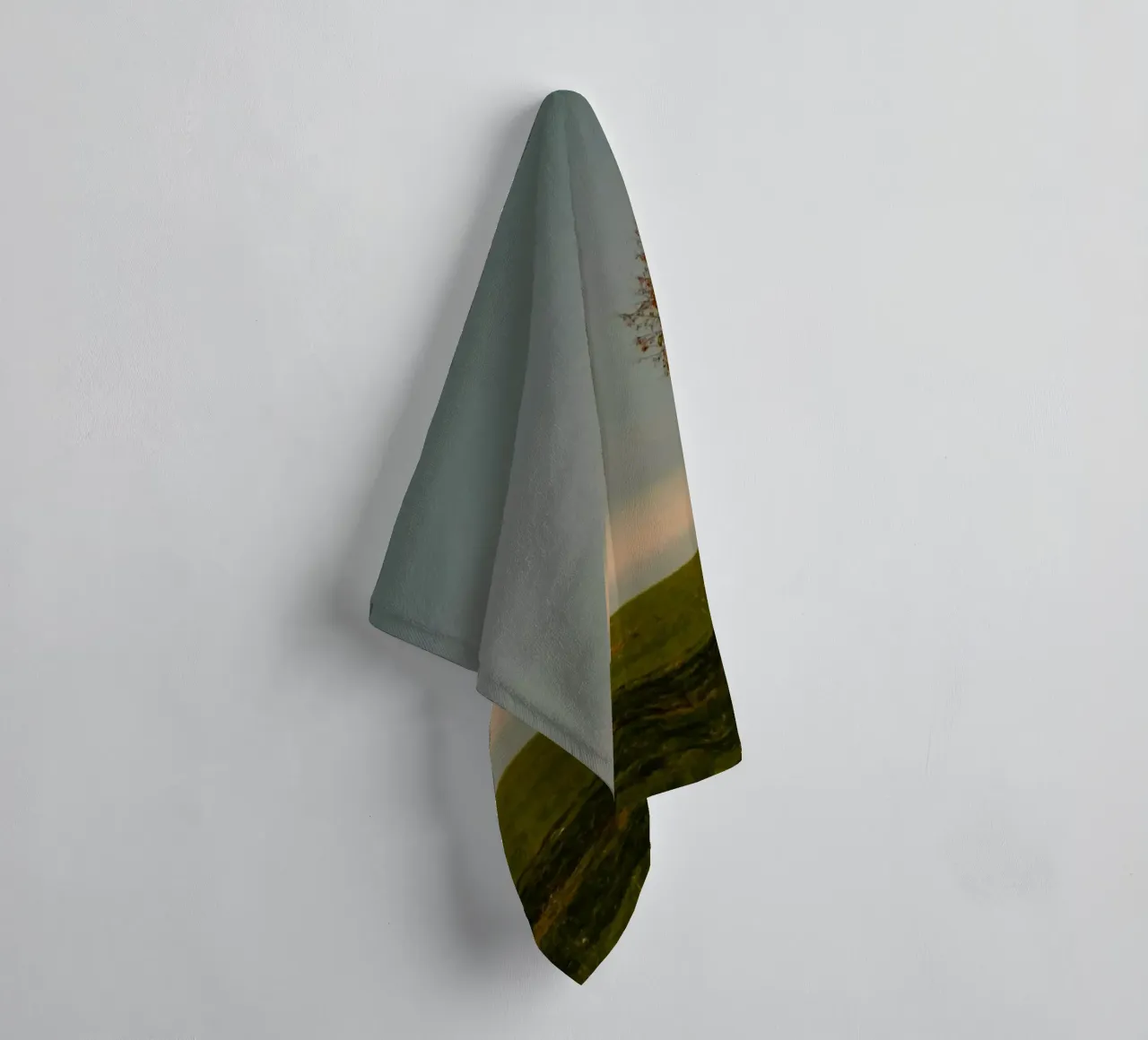 minimalist scene open space towel by Histrol