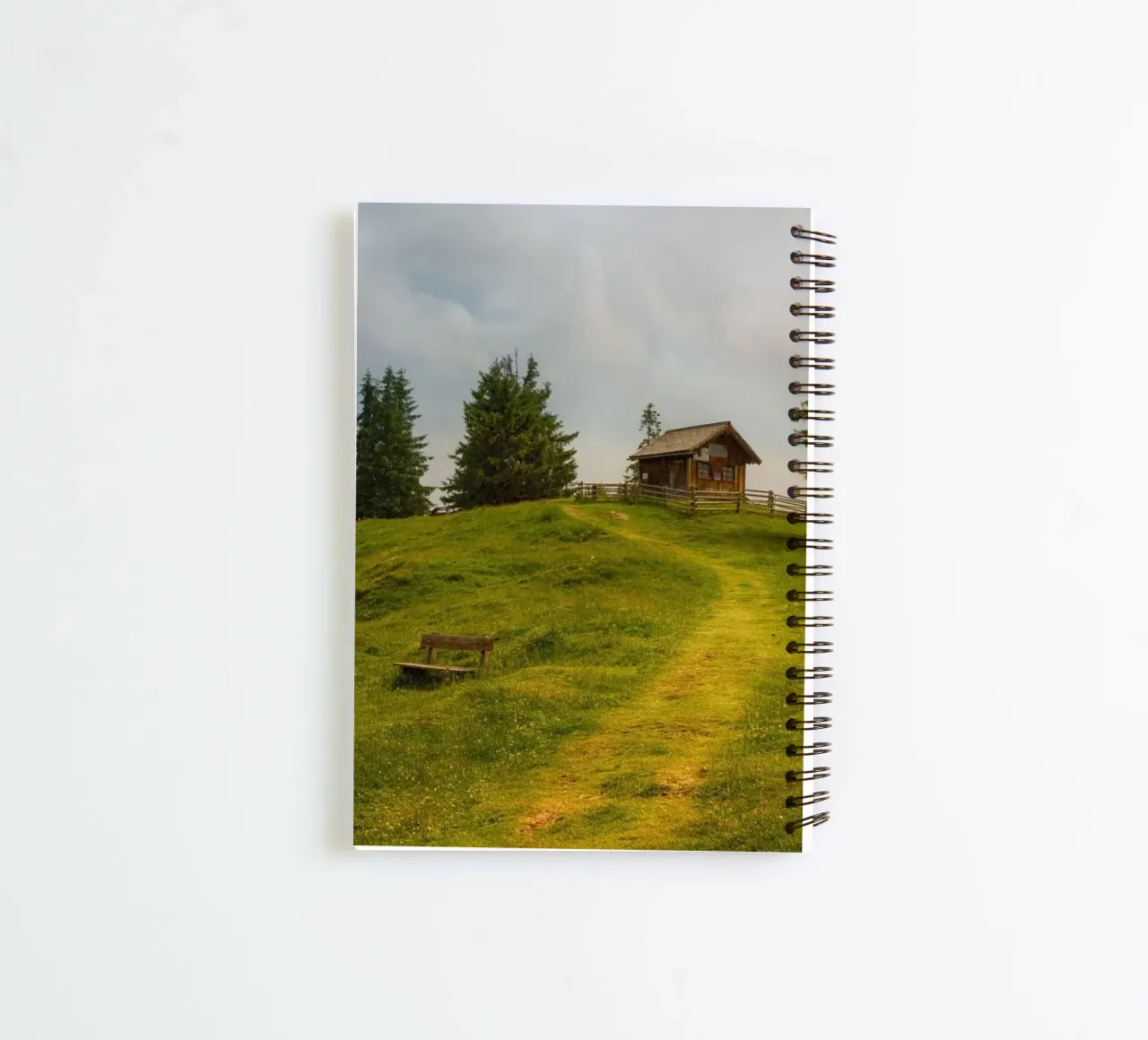 remote location nature spiral notebook by Histrol