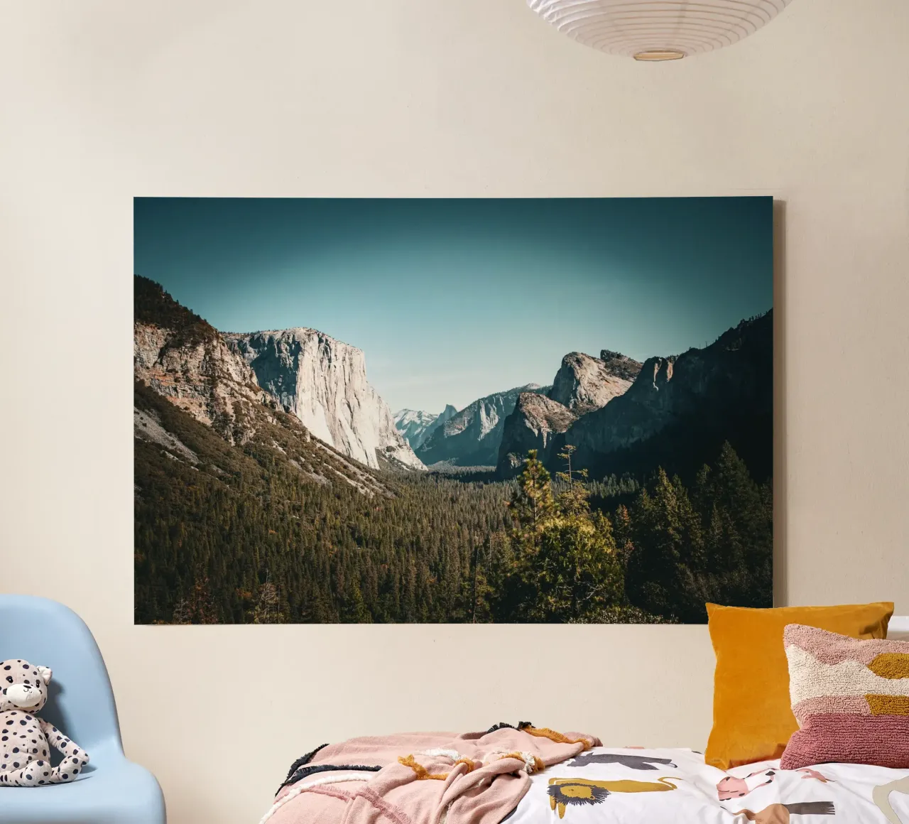 Yosemite canvas by Flo Klein
