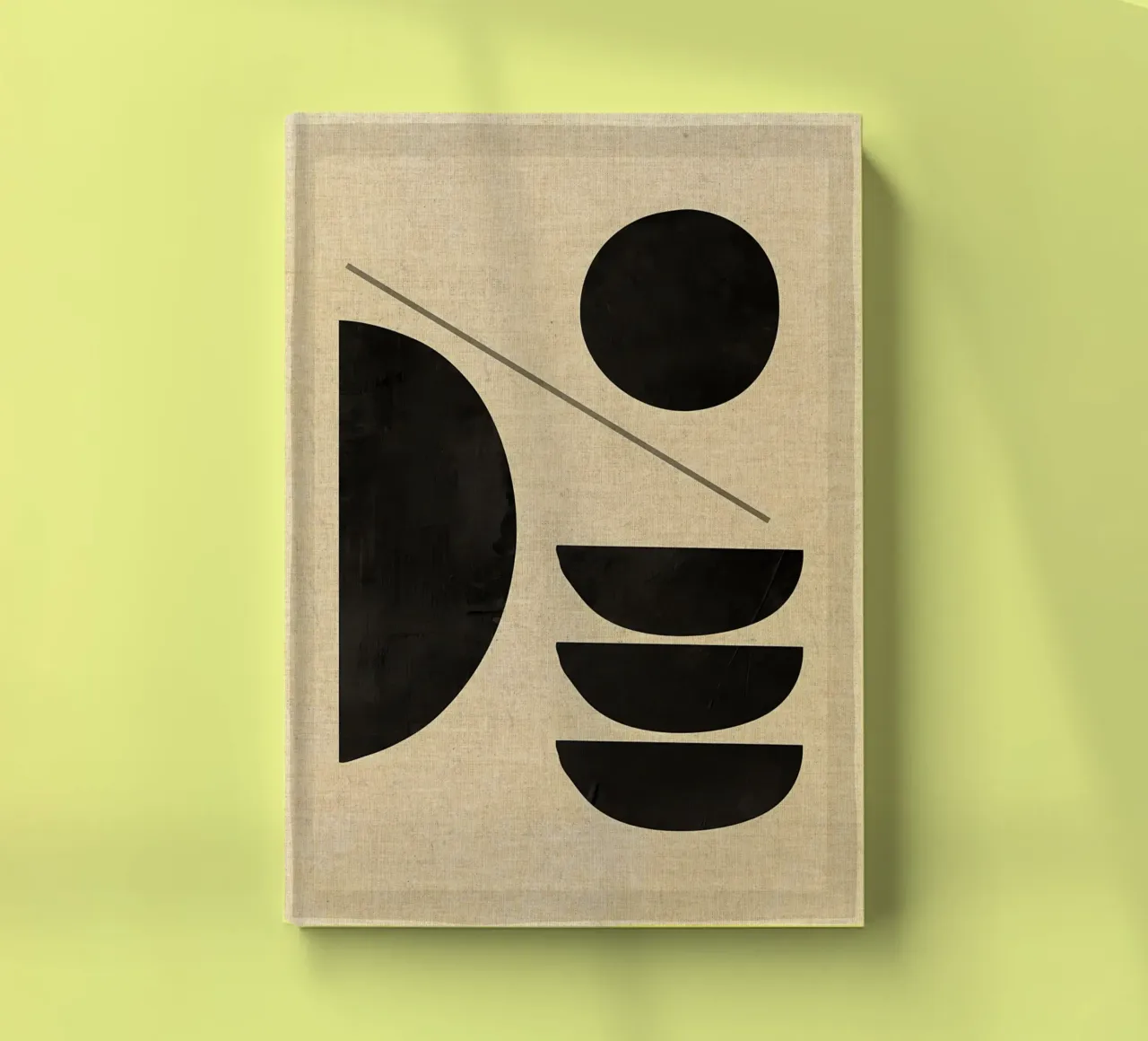 Modern Abstract Minimal Shapes notebook by Edson Studio