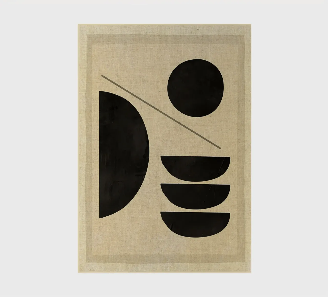 Modern Abstract Minimal Shapes notebook by Edson Studio