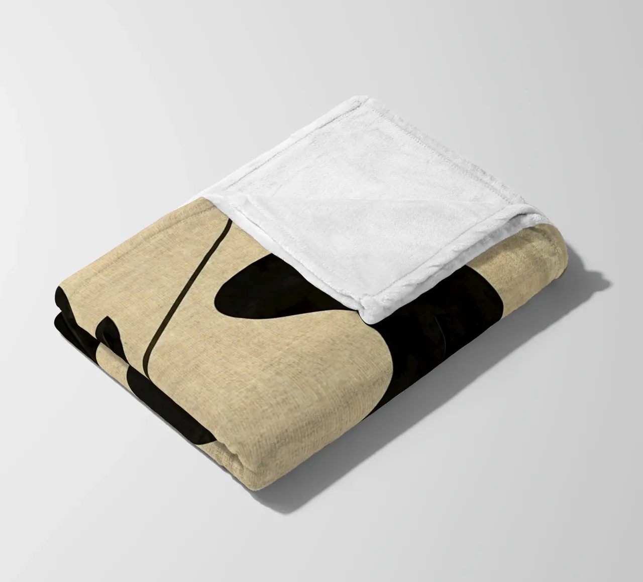 Forme astratte moderne e minimali coperta in pile da Edson Studio