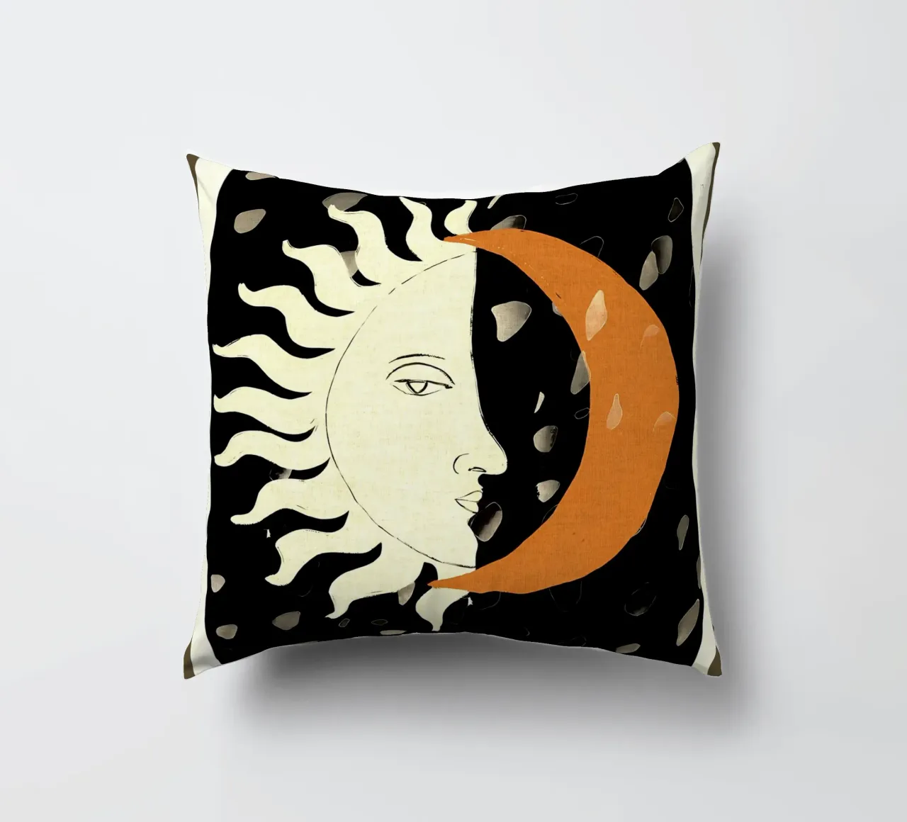 Sole e Luna cuscino da Edson Studio