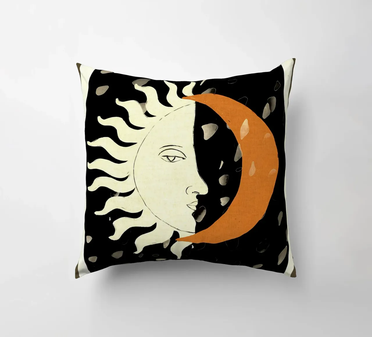Sole e Luna cuscino da Edson Studio