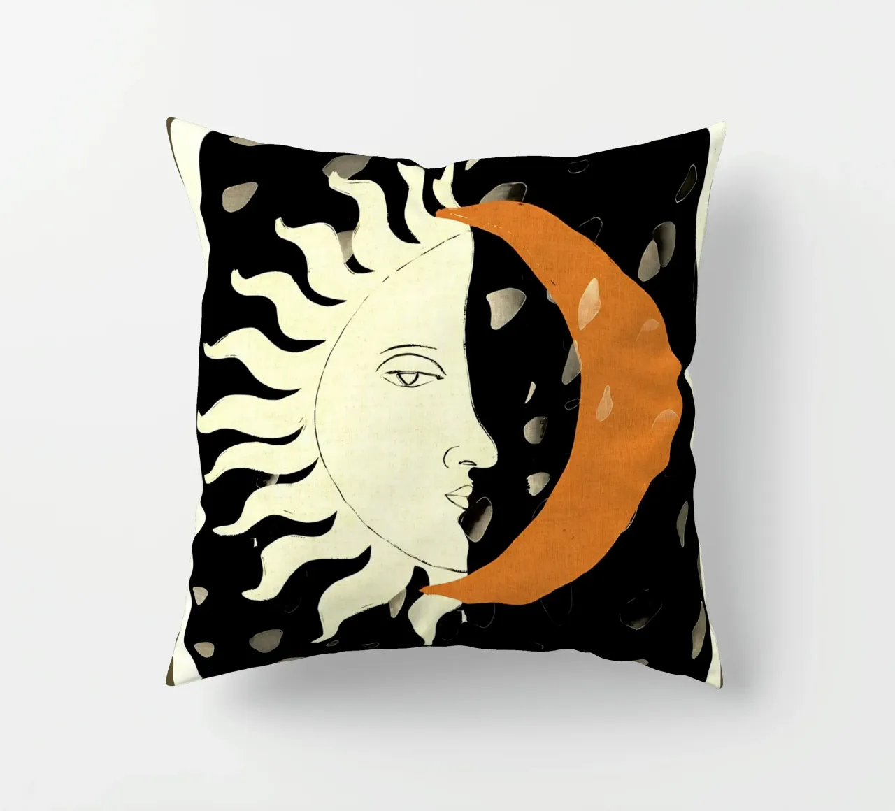 Sole e Luna cuscino da Edson Studio