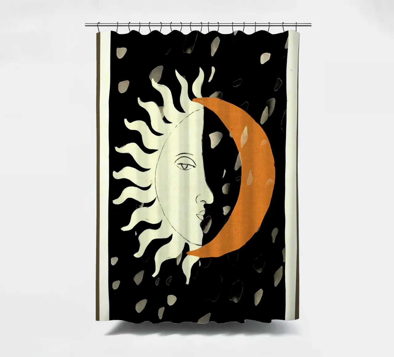 Sole e Luna tenda da doccia da Edson Studio