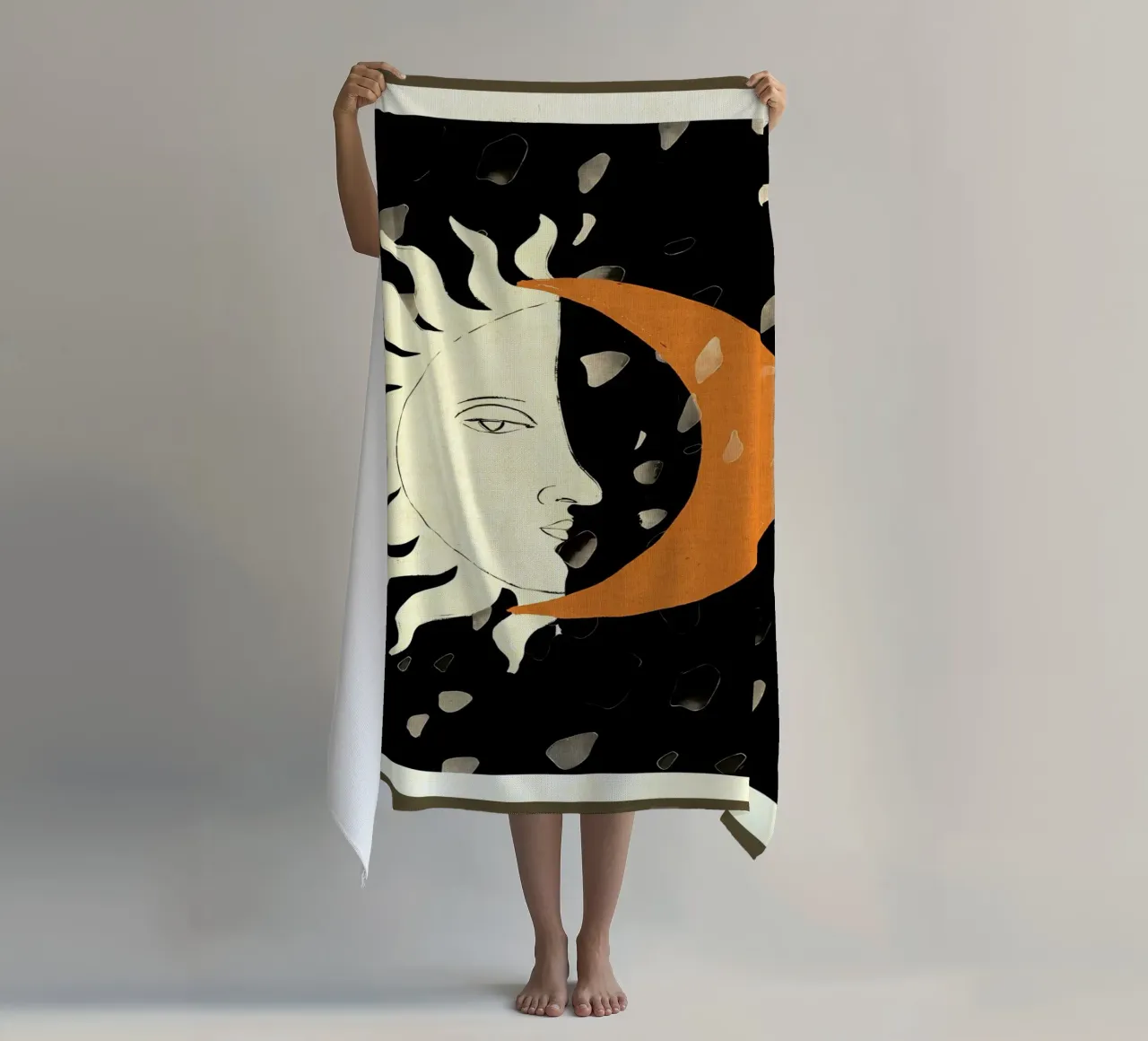 Sole e Luna telo mare da Edson Studio