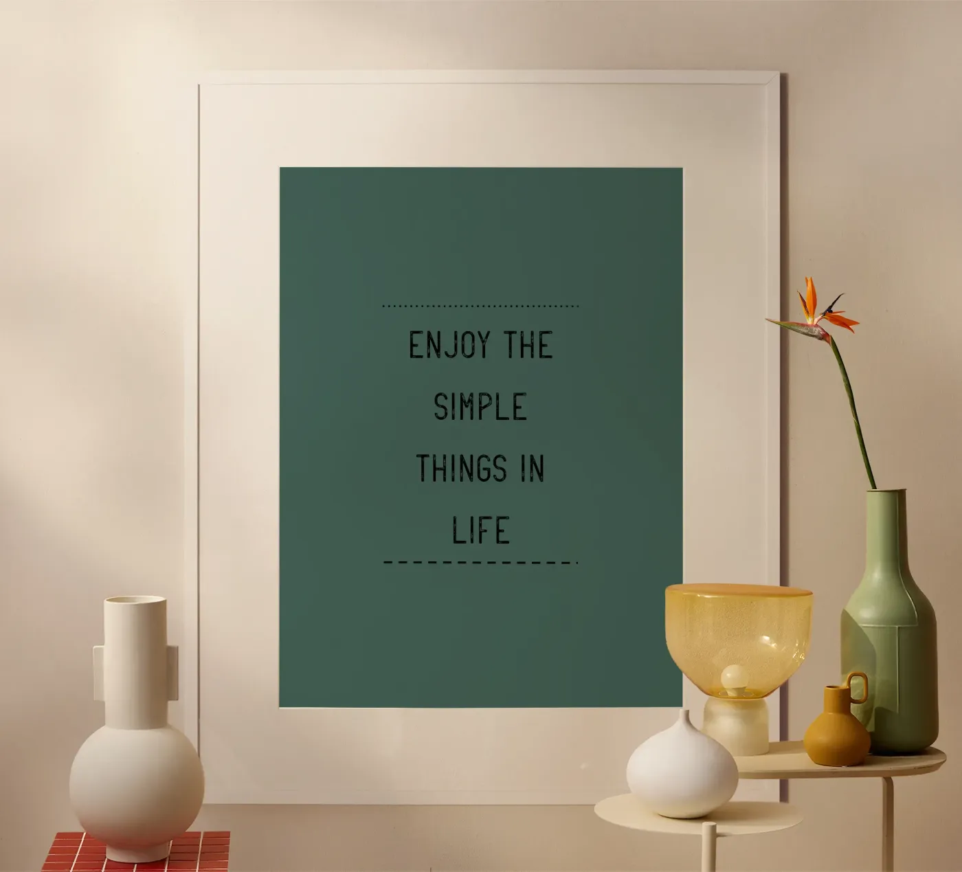enjoy <3 poster by Alina