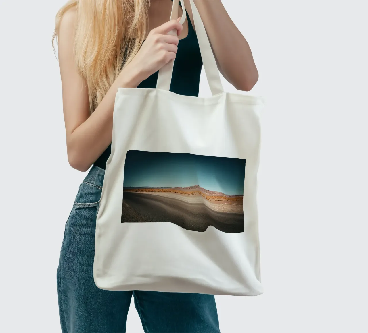 Highway borsa in juta da Flo Klein
