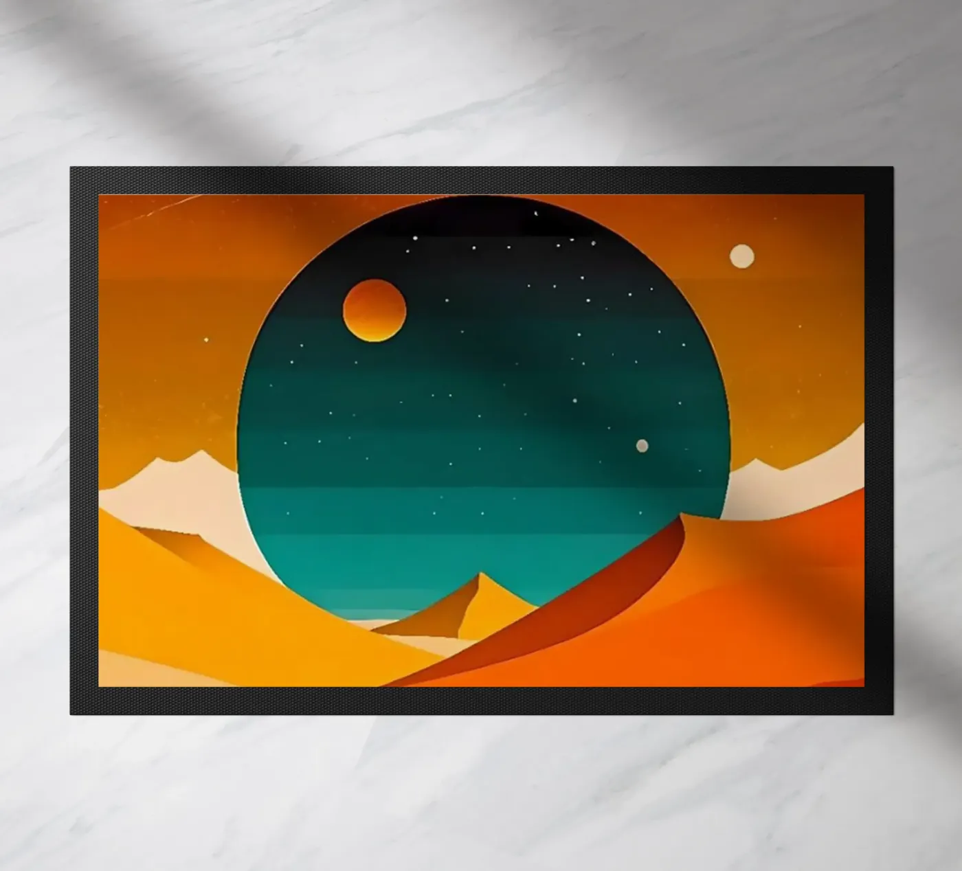 The Dune doormat by cosmos studio