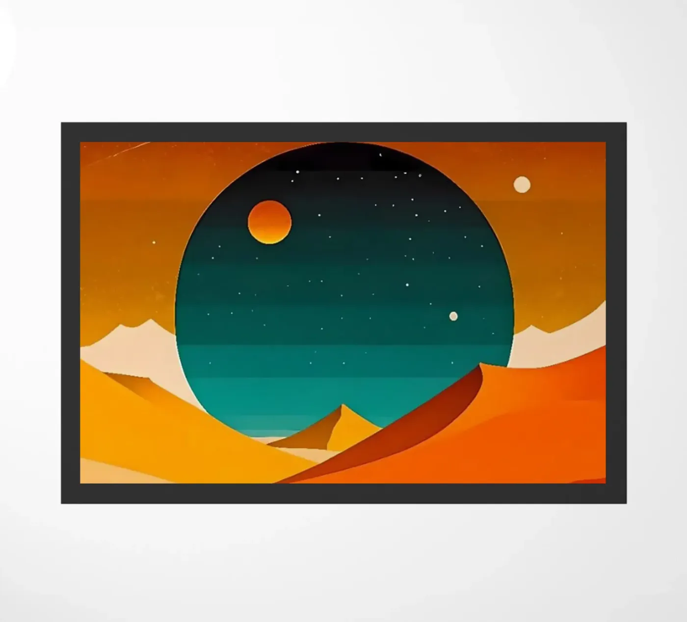 The Dune doormat by cosmos studio