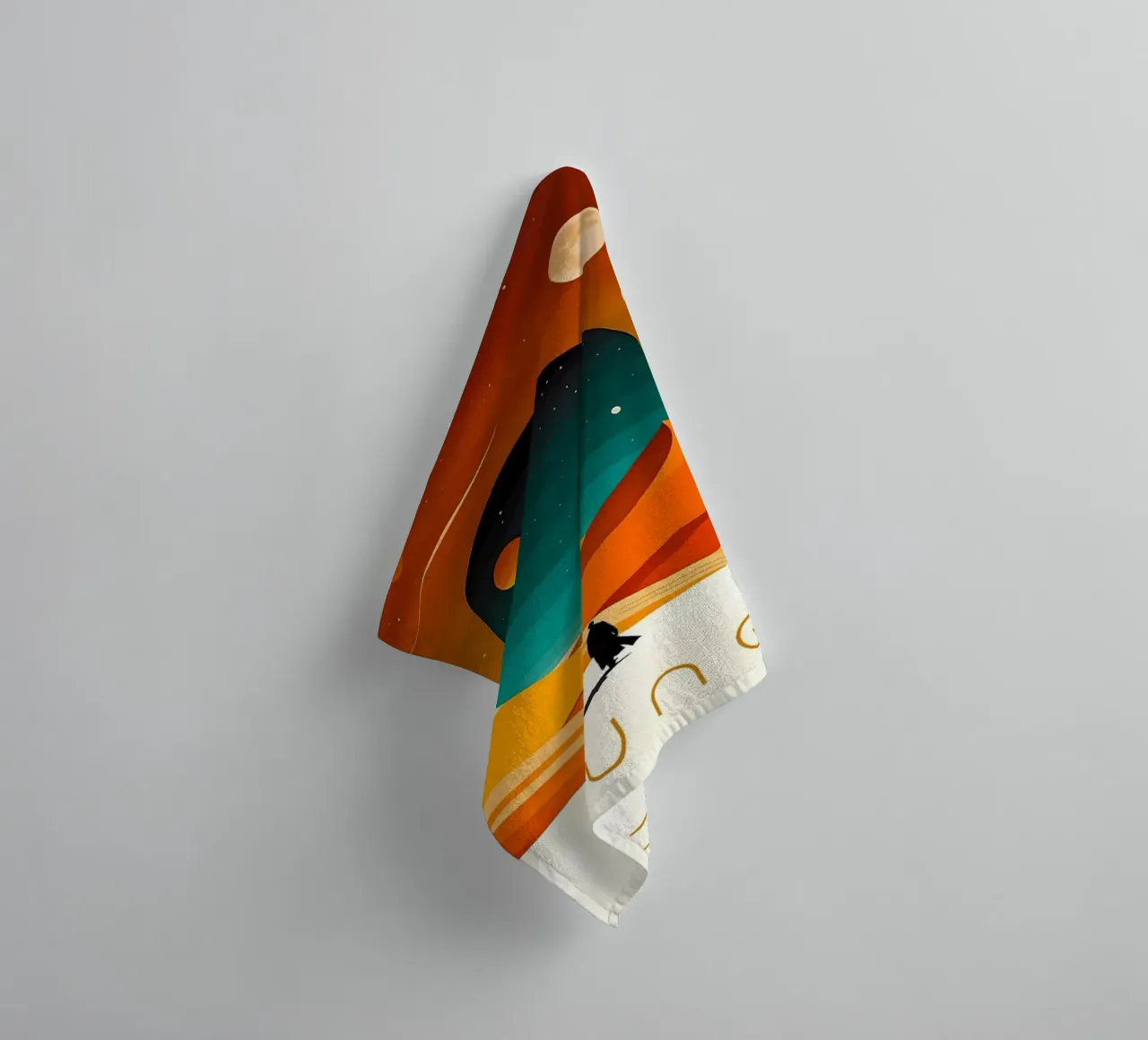 The Dune towel by cosmos studio