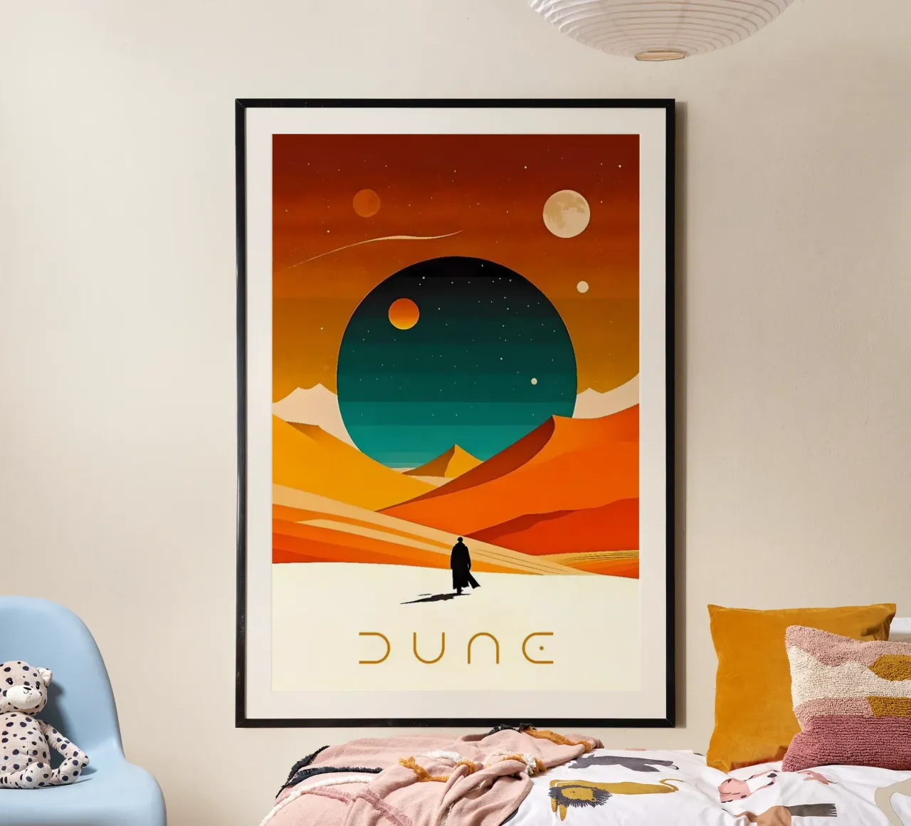 Die Düne Poster von cosmos studio