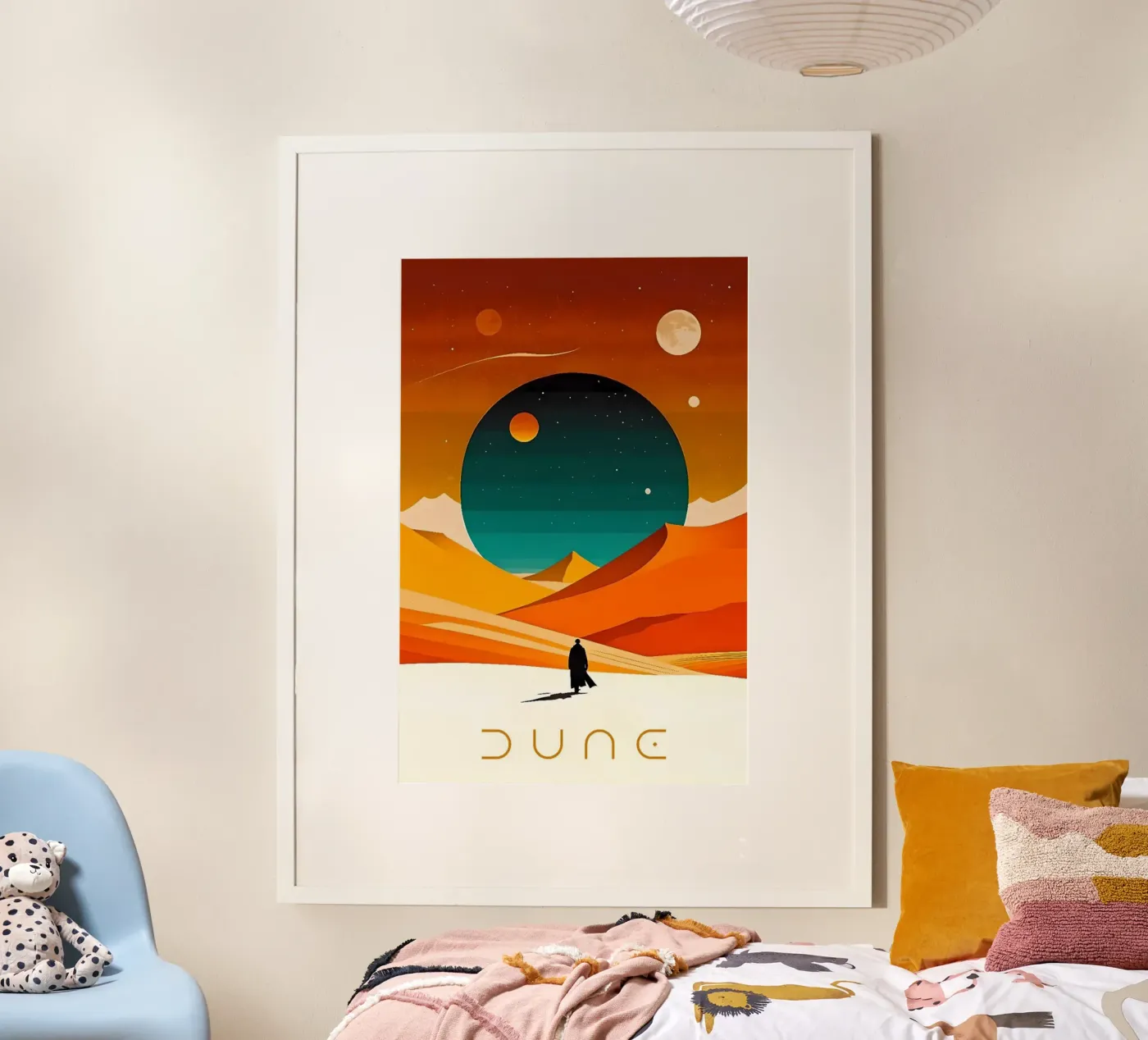 The Dune poster by cosmos studio