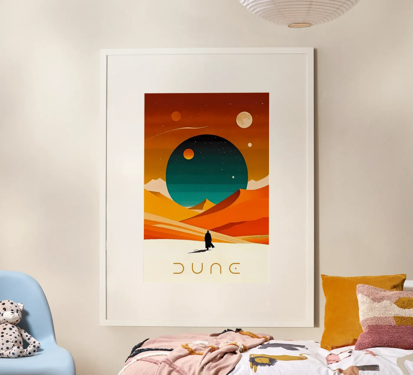 Die Düne Poster von cosmos studio
