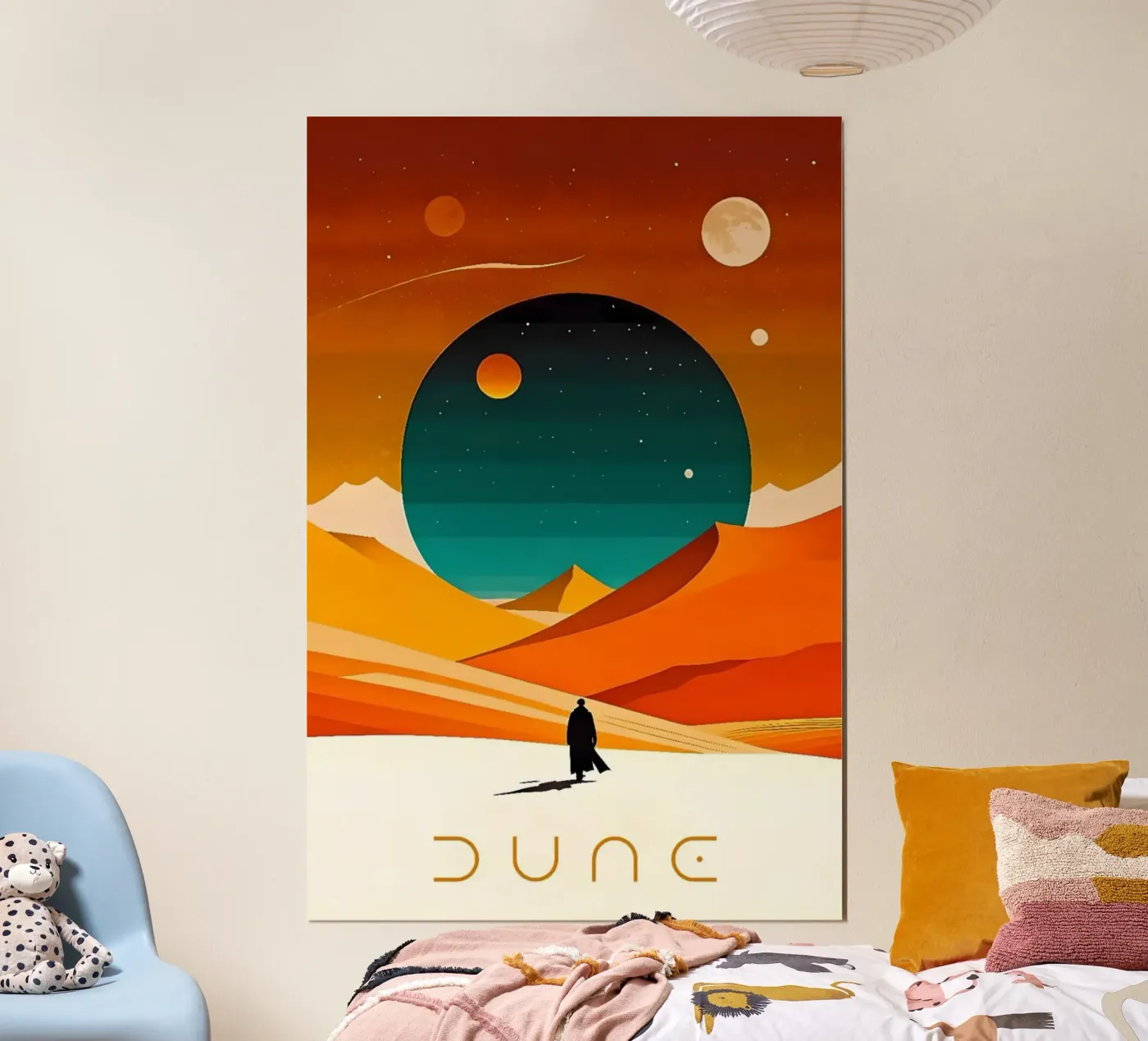 Die Düne Poster von cosmos studio