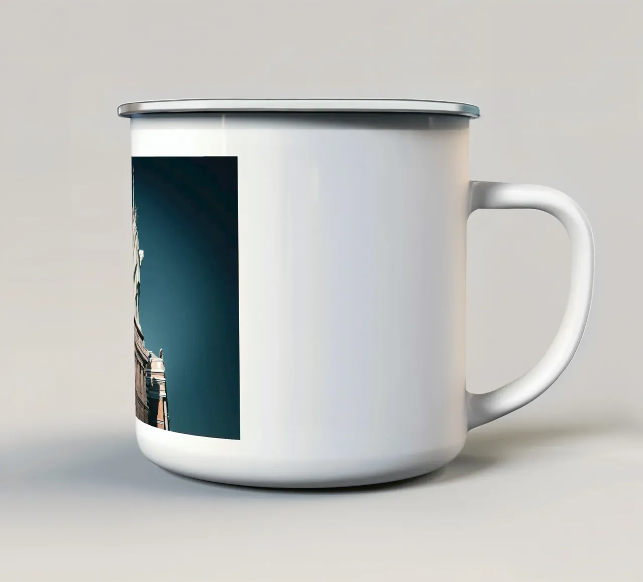Vegas tazza in smalto da Flo Klein