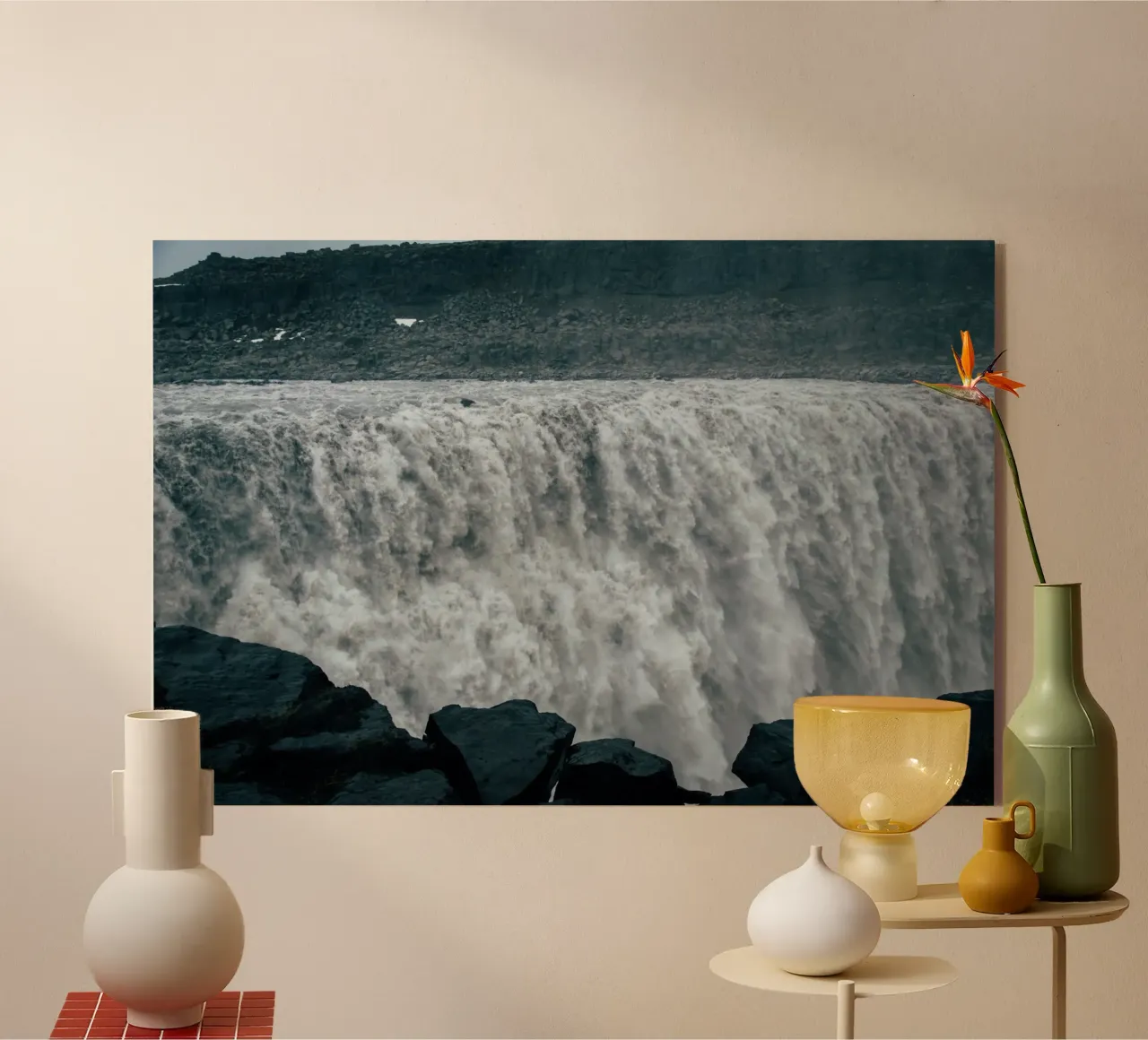 Cascate nordiche plexiglass da Wanderlust Vibes