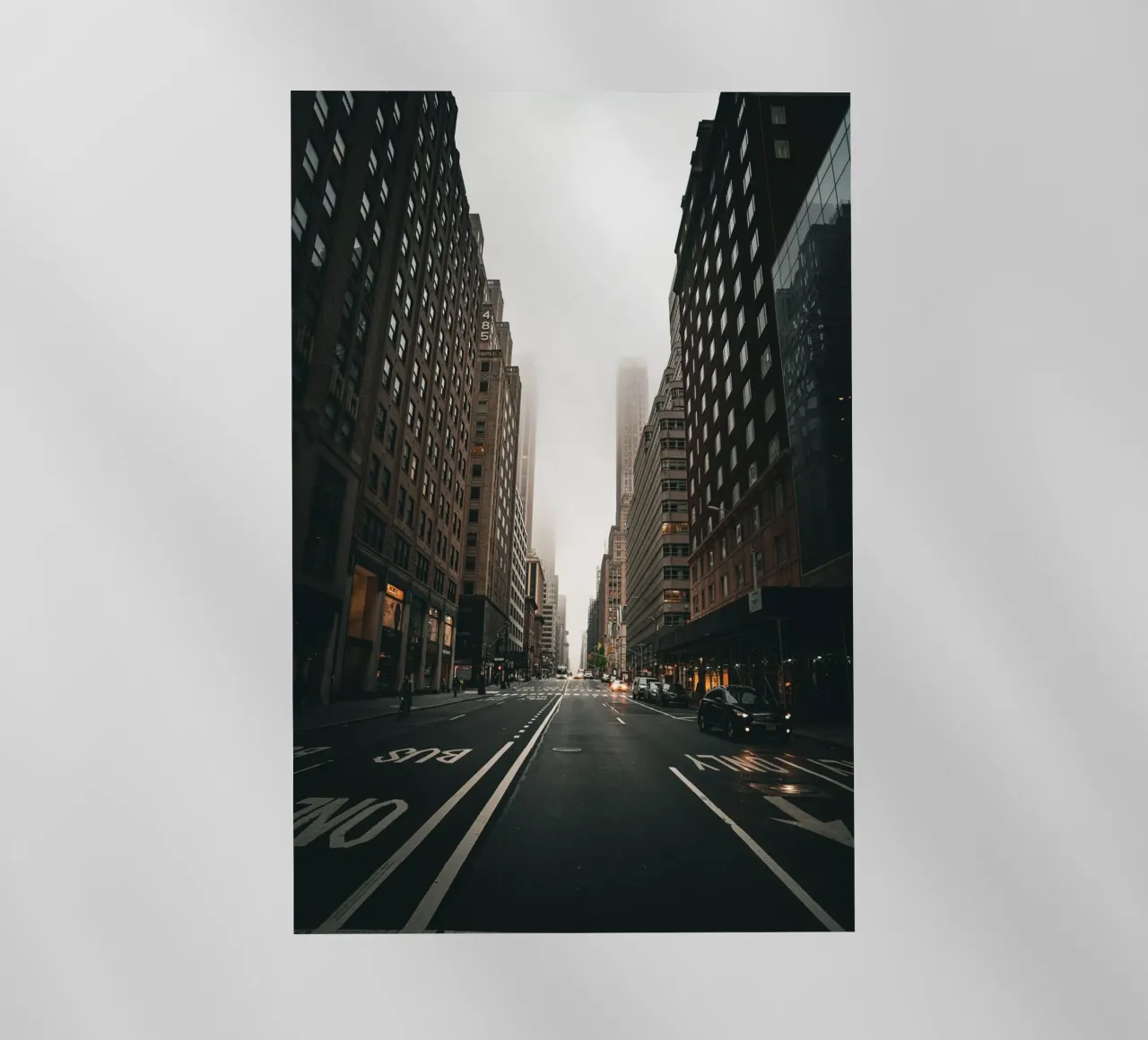 New York Streets pellicola backlit da Flo Klein