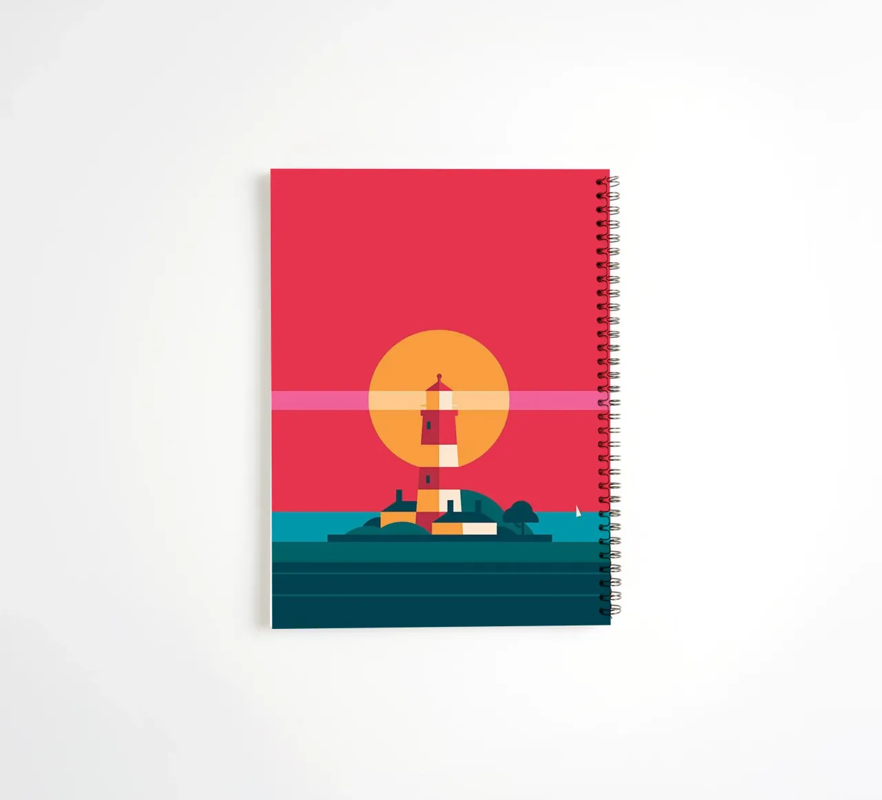 De Mercusduivel notitieboek met spiraal van cosmos studio