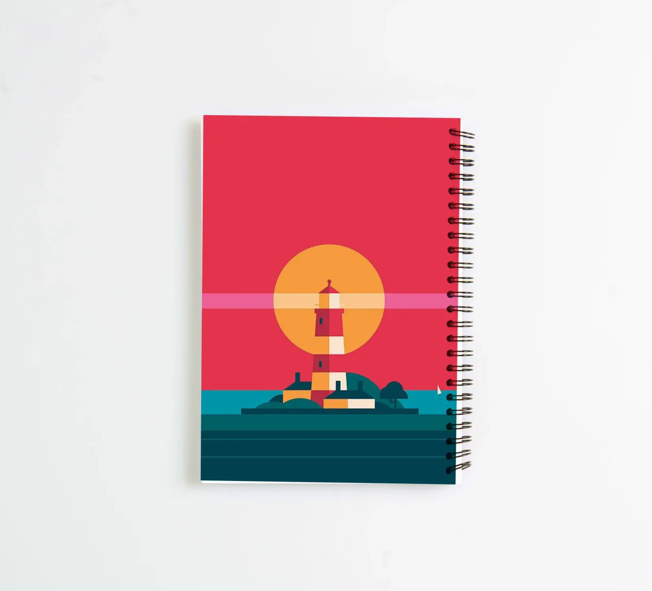 De Mercusduivel notitieboek met spiraal van cosmos studio