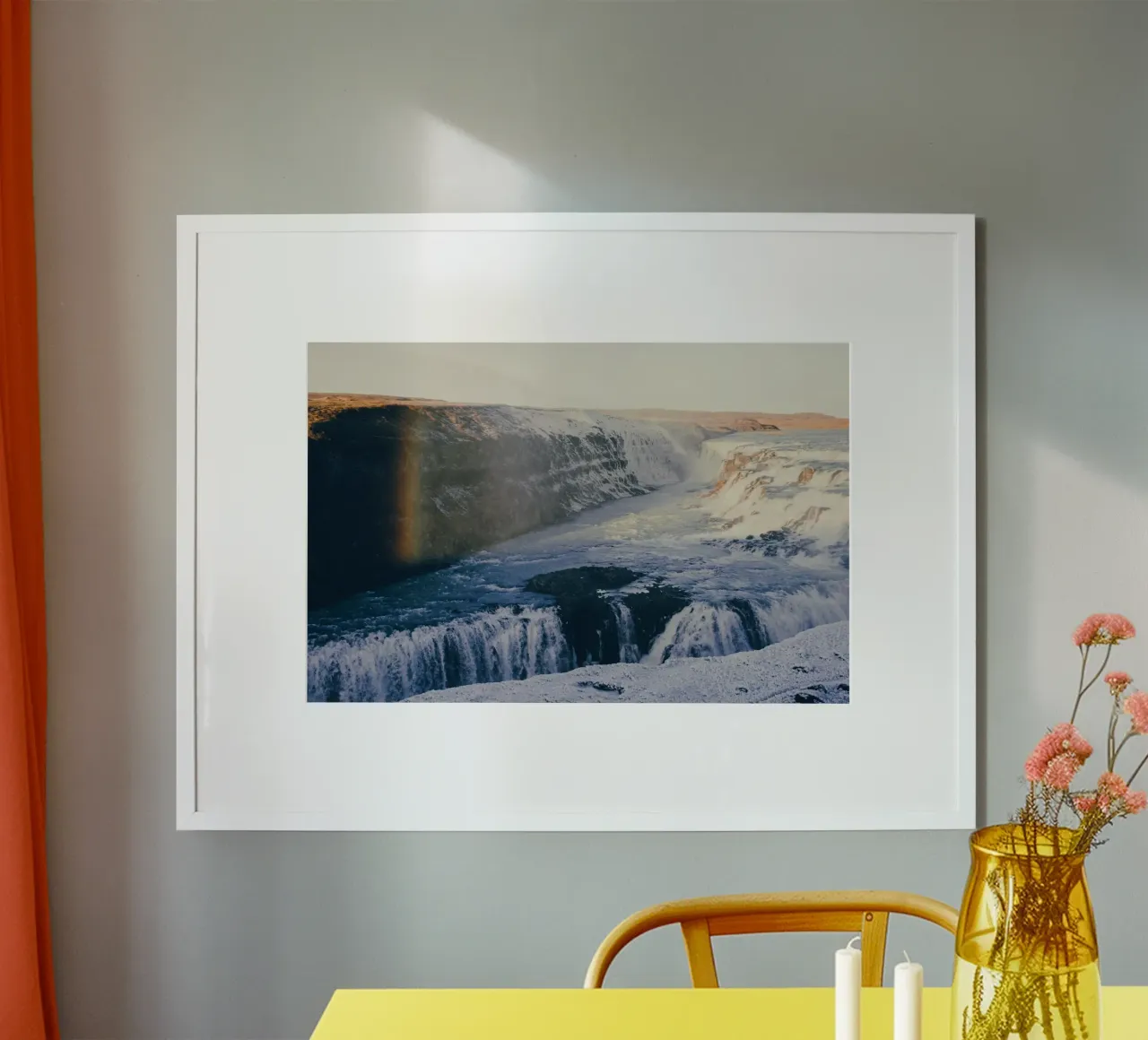 Cascate nordiche poster da Wanderlust Vibes