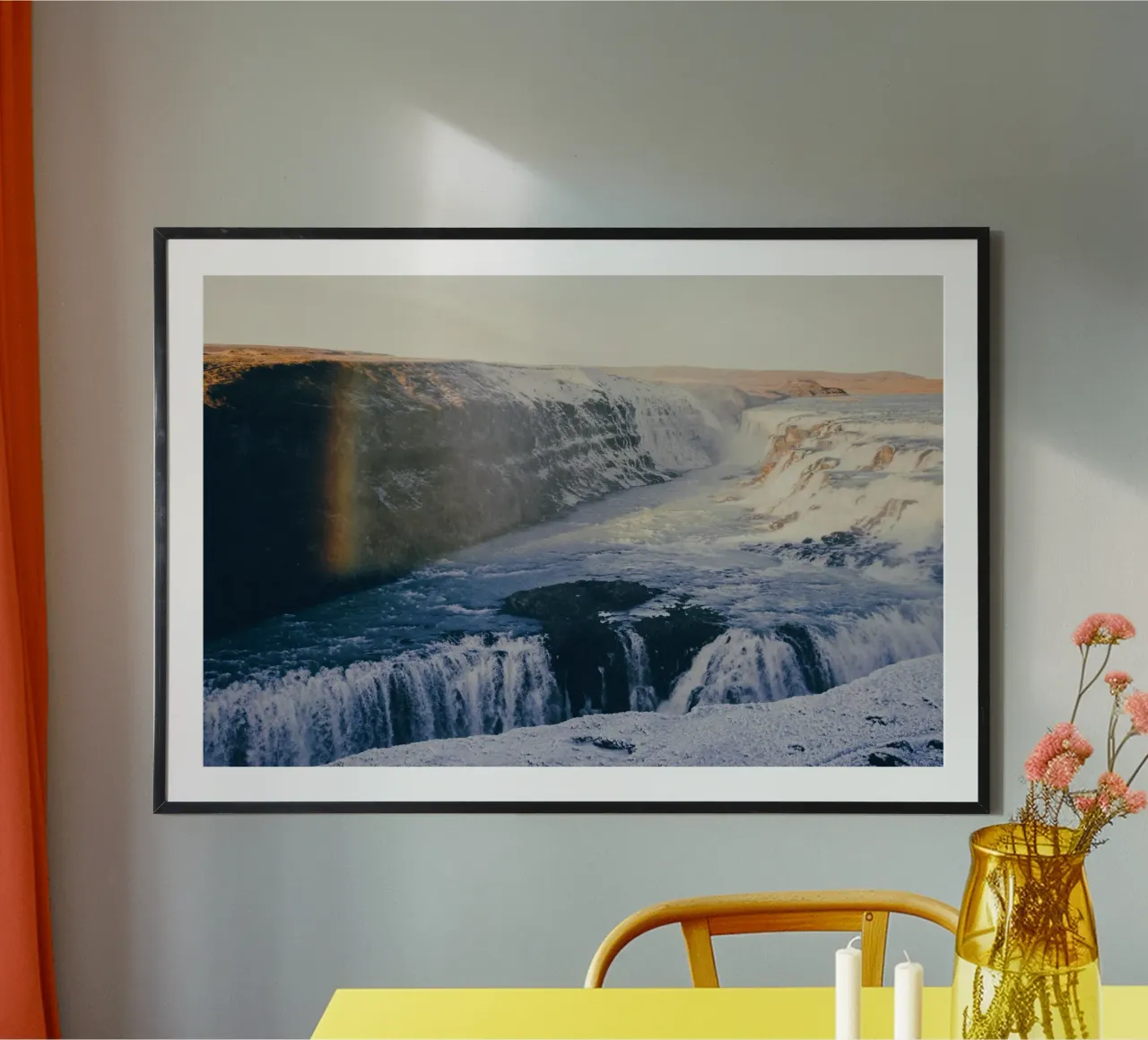 Cascate nordiche poster da Wanderlust Vibes